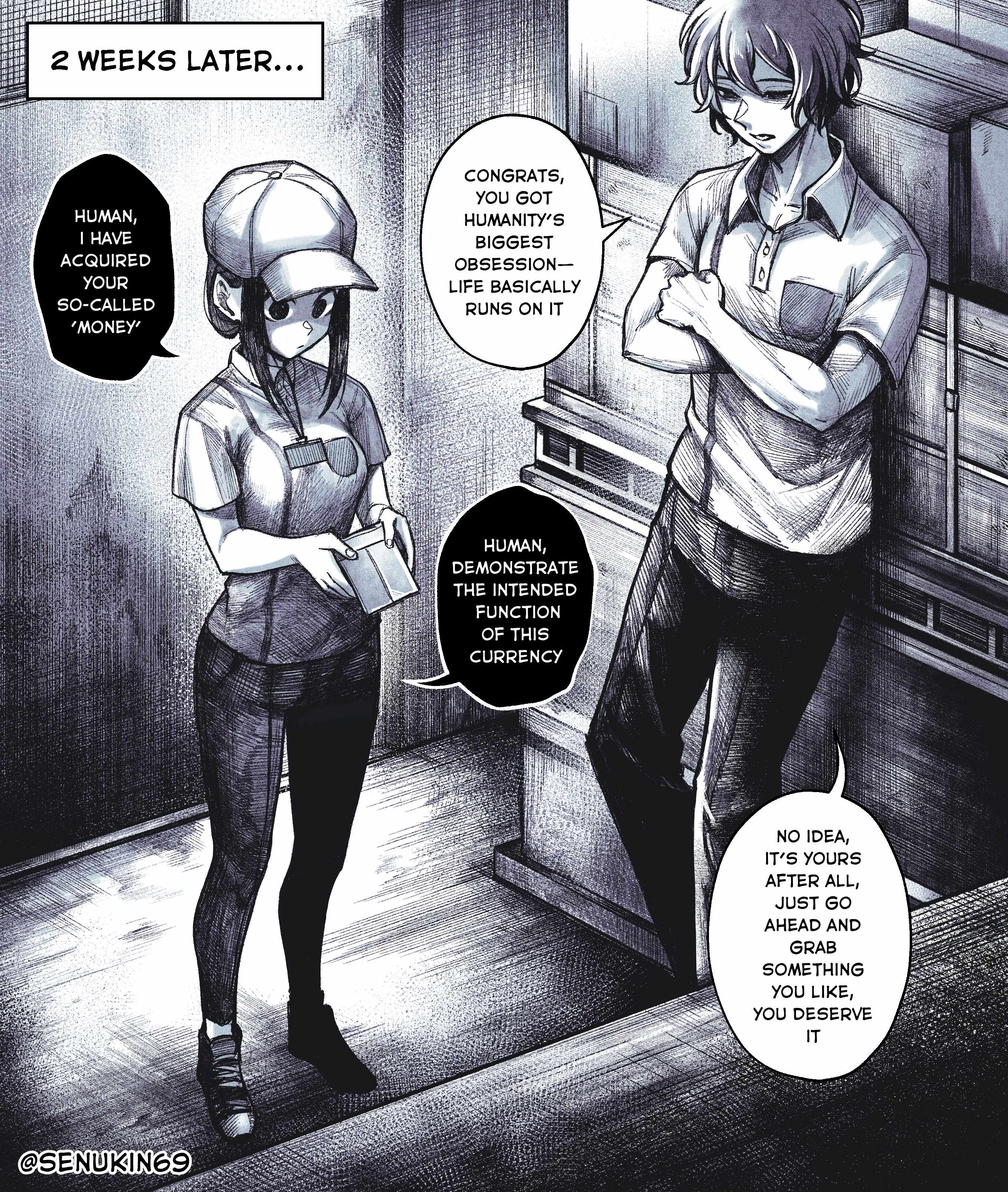 My Co-worker is an Eldritch X! Chapter 2 - Page 5