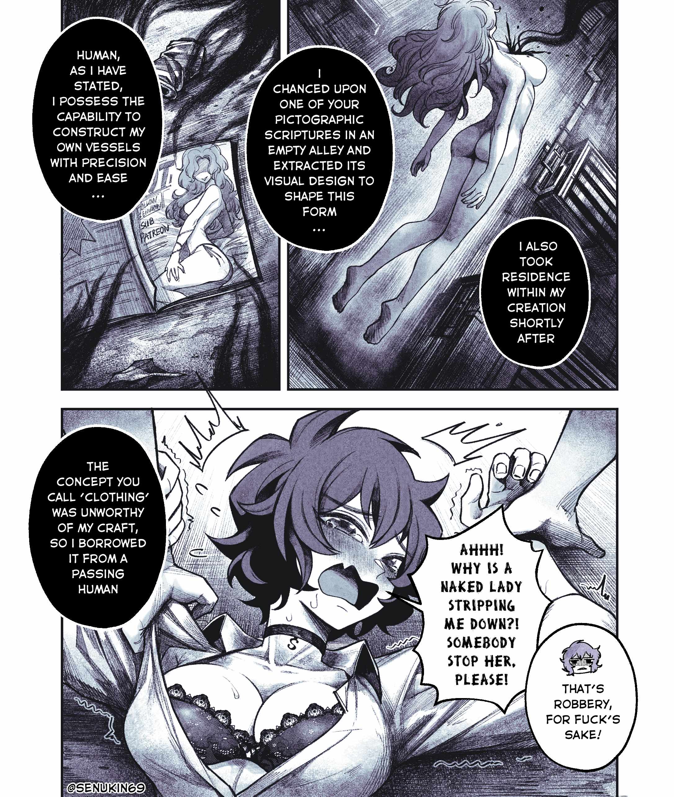 My Co-worker is an Eldritch X! Chapter 3 - Page 4