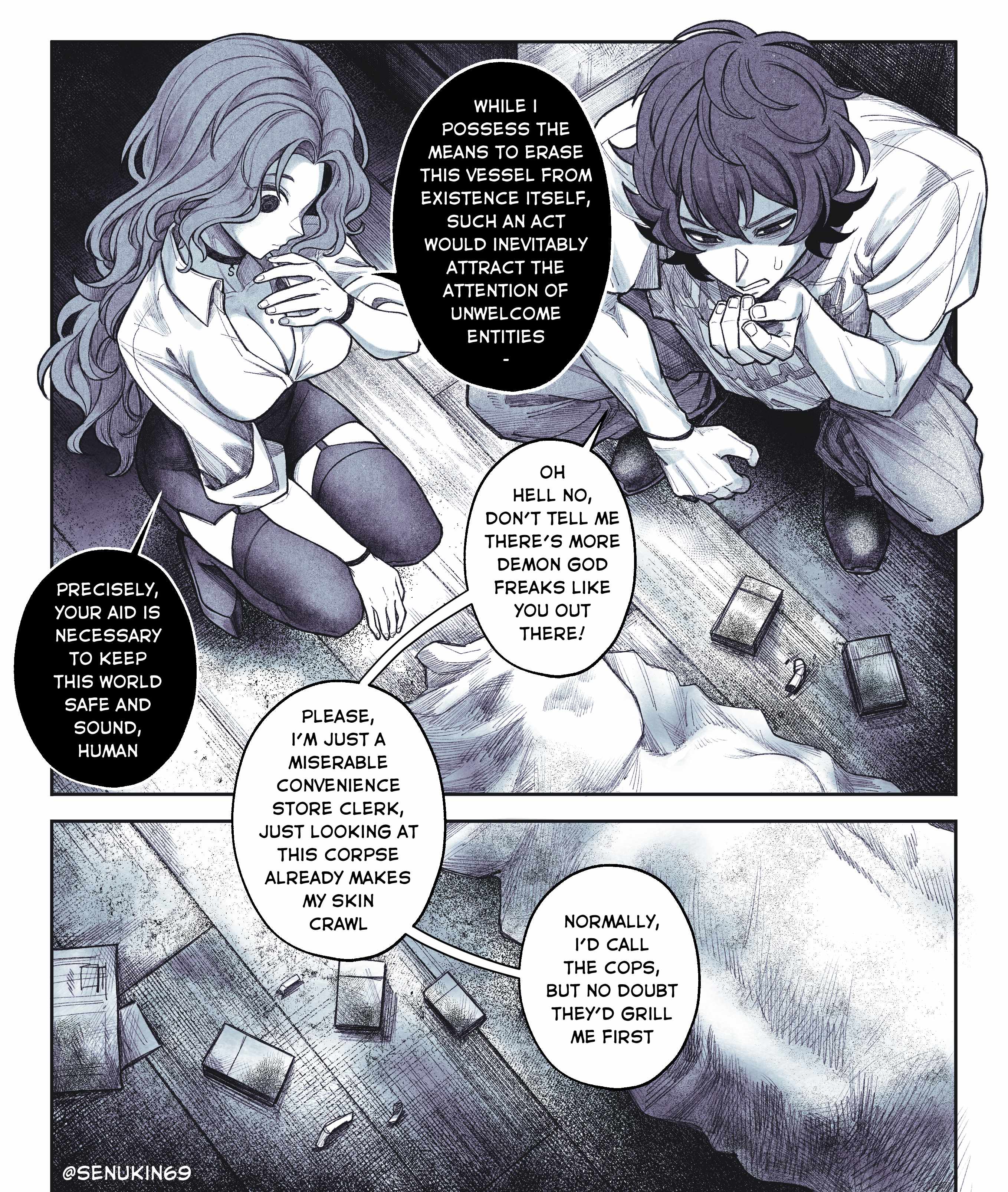 My Co-worker is an Eldritch X! Chapter 3 - Page 5