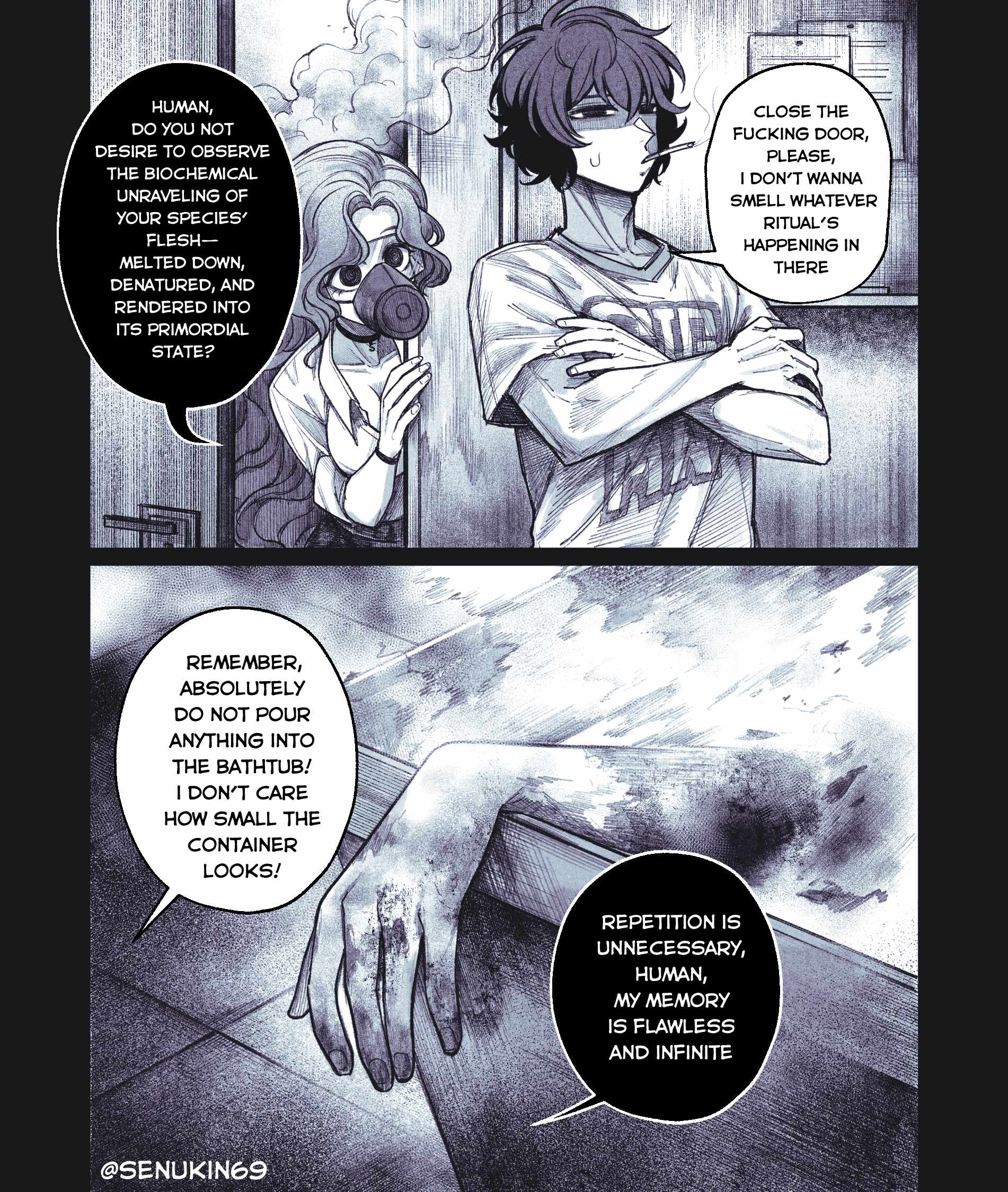 My Co-worker is an Eldritch X! Chapter 4 - Page 5