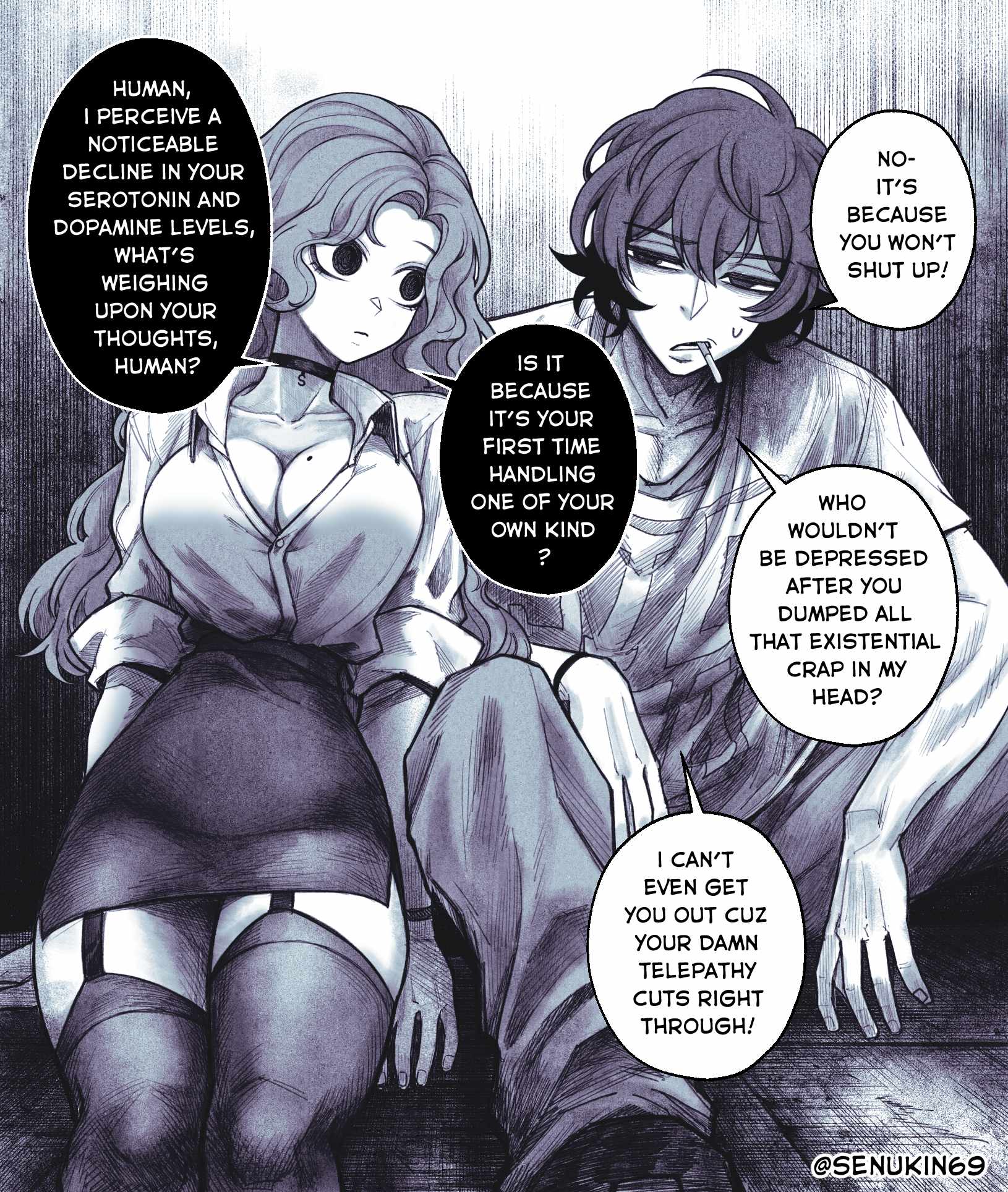 My Co-worker is an Eldritch X! Chapter 5 - Page 1