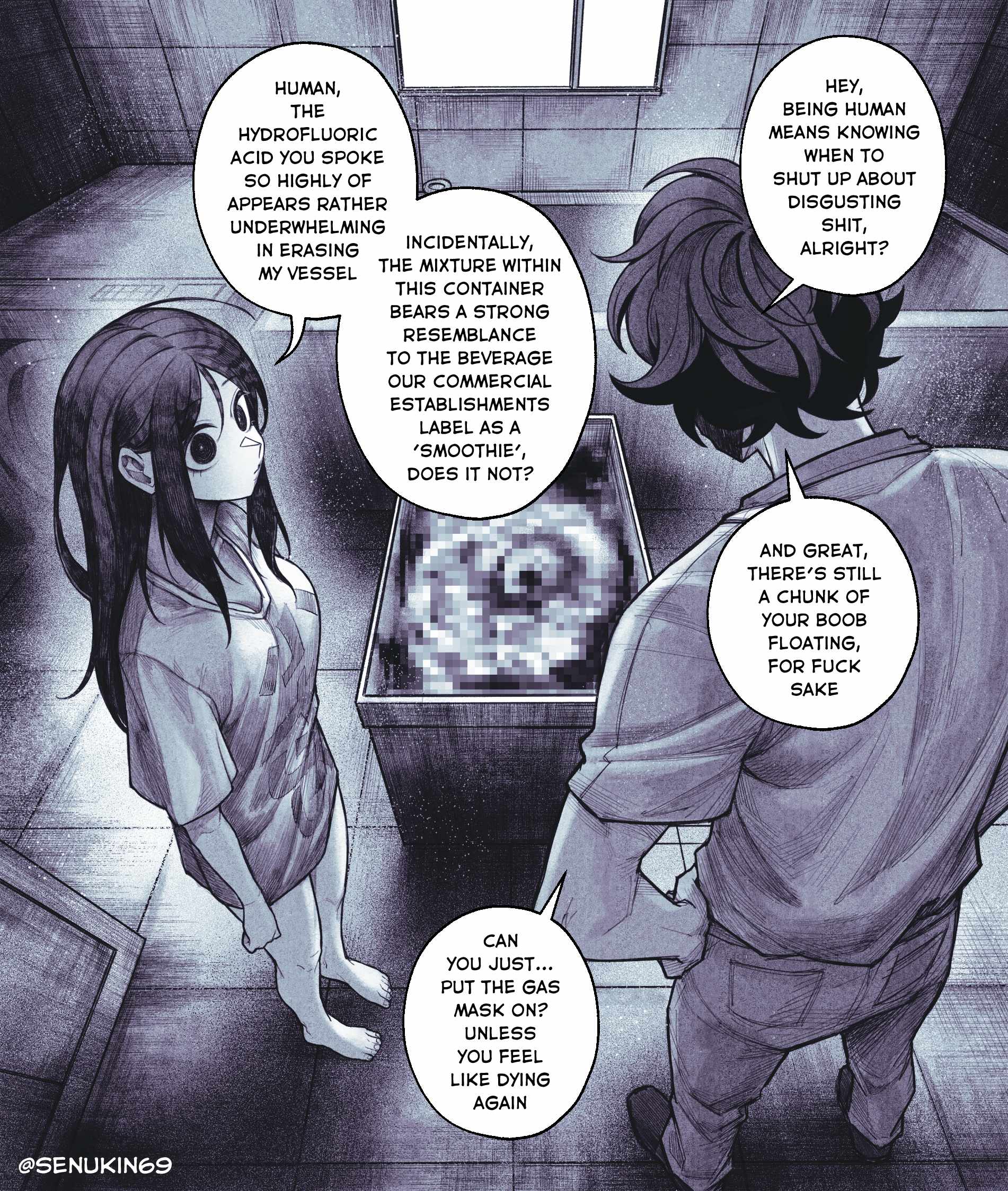 My Co-worker is an Eldritch X! Chapter 6 - Page 1