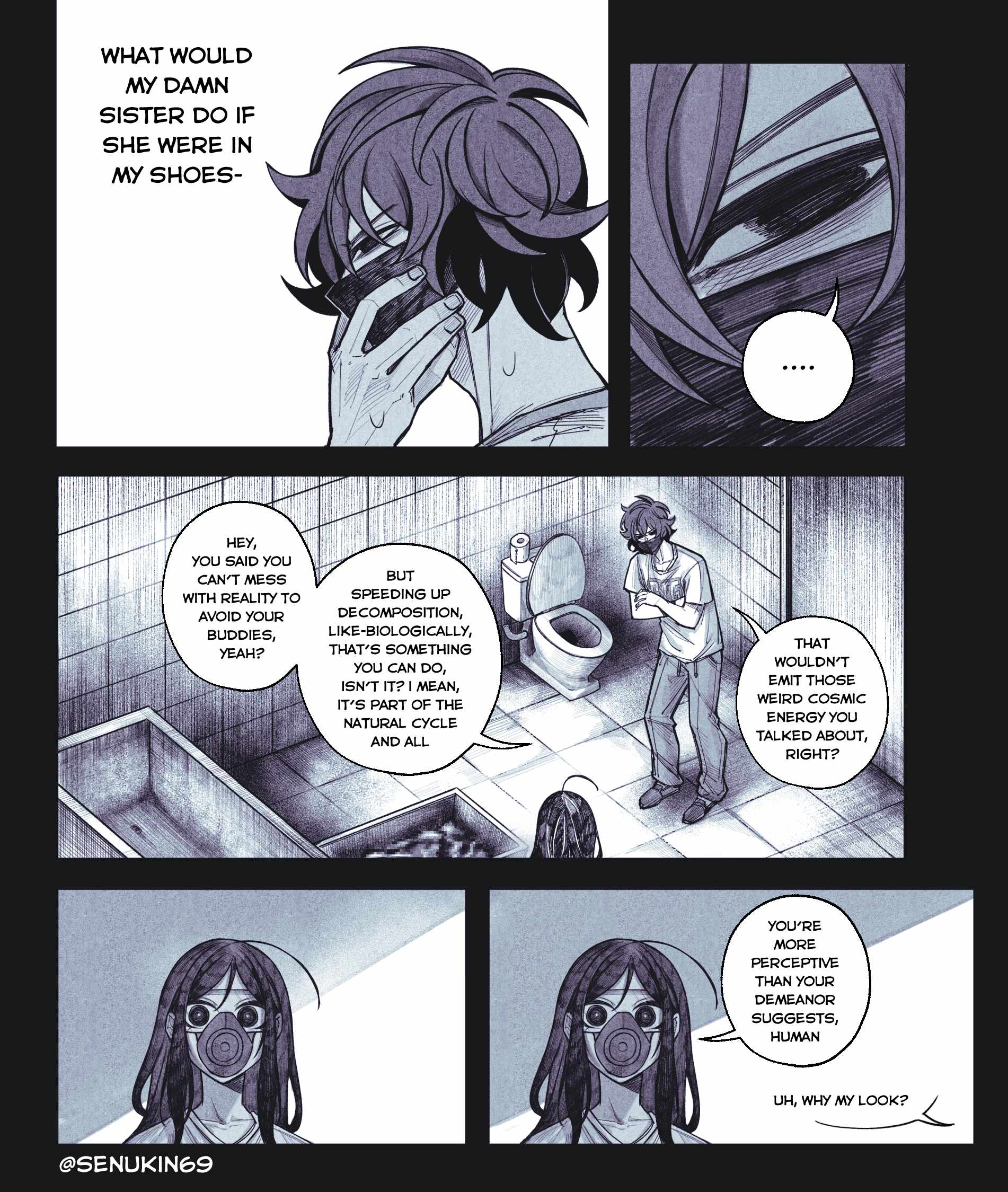 My Co-worker is an Eldritch X! Chapter 6 - Page 3