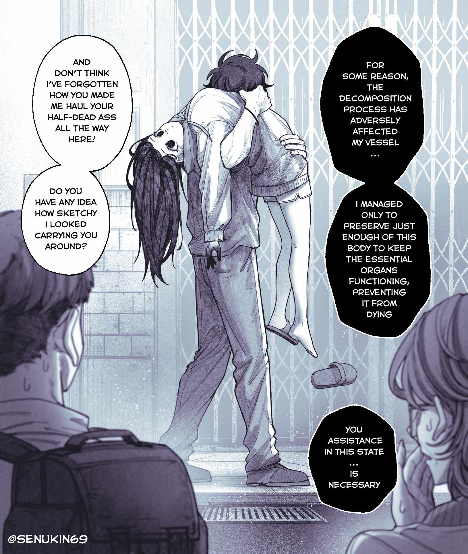 My Co-worker is an Eldritch X! Chapter 7.1 - Page 2