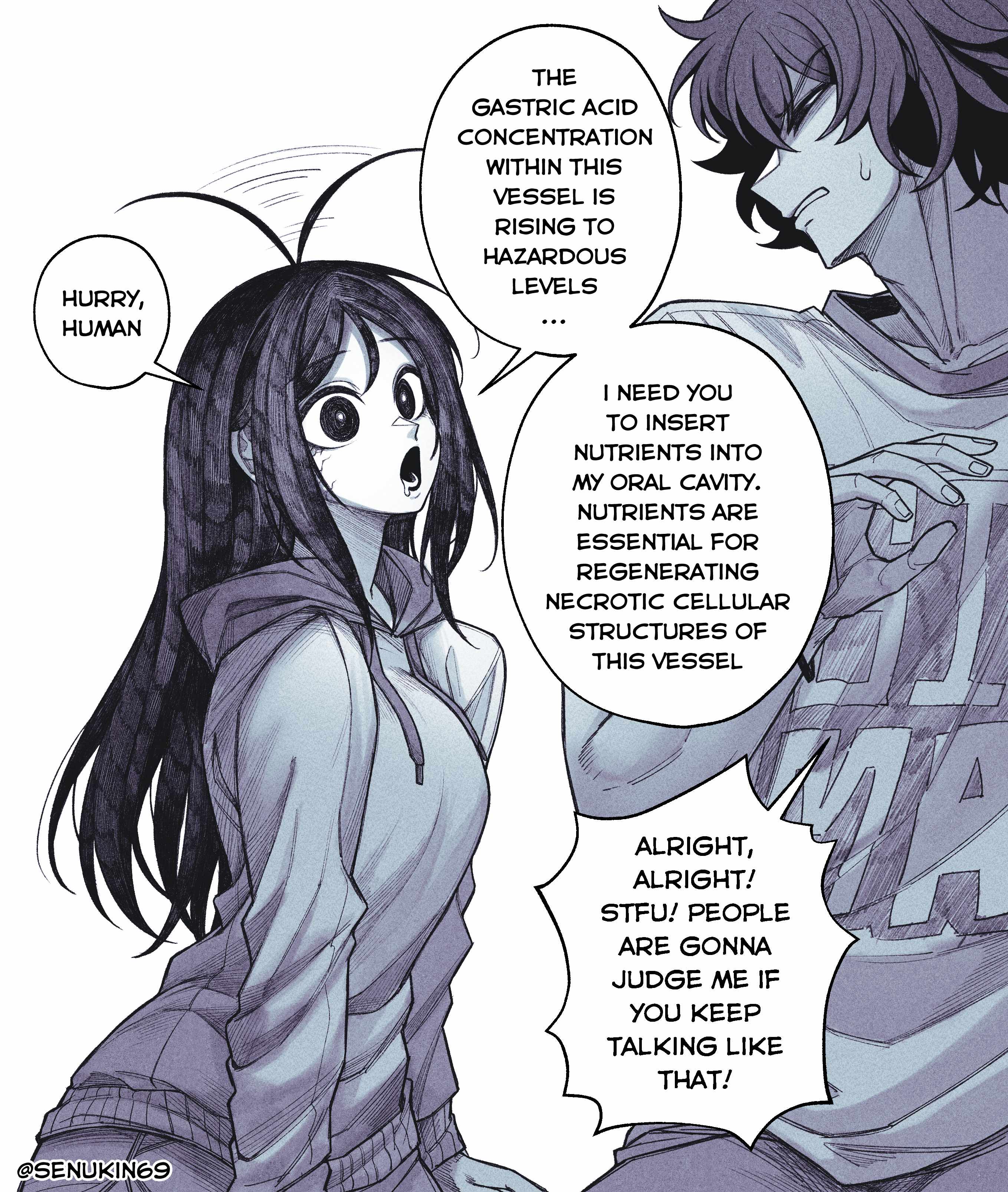 My Co-worker is an Eldritch X! Chapter 7.2 - Page 1