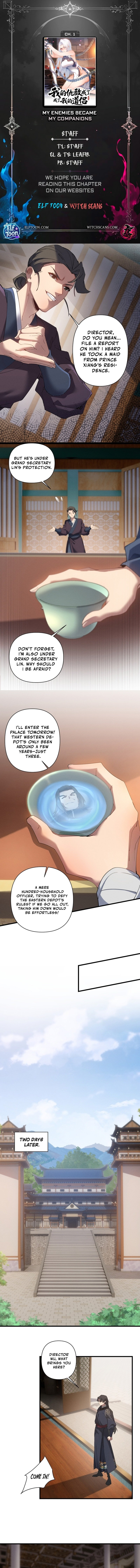 My Enemies Became My Companions Chapter 6 - Page 1
