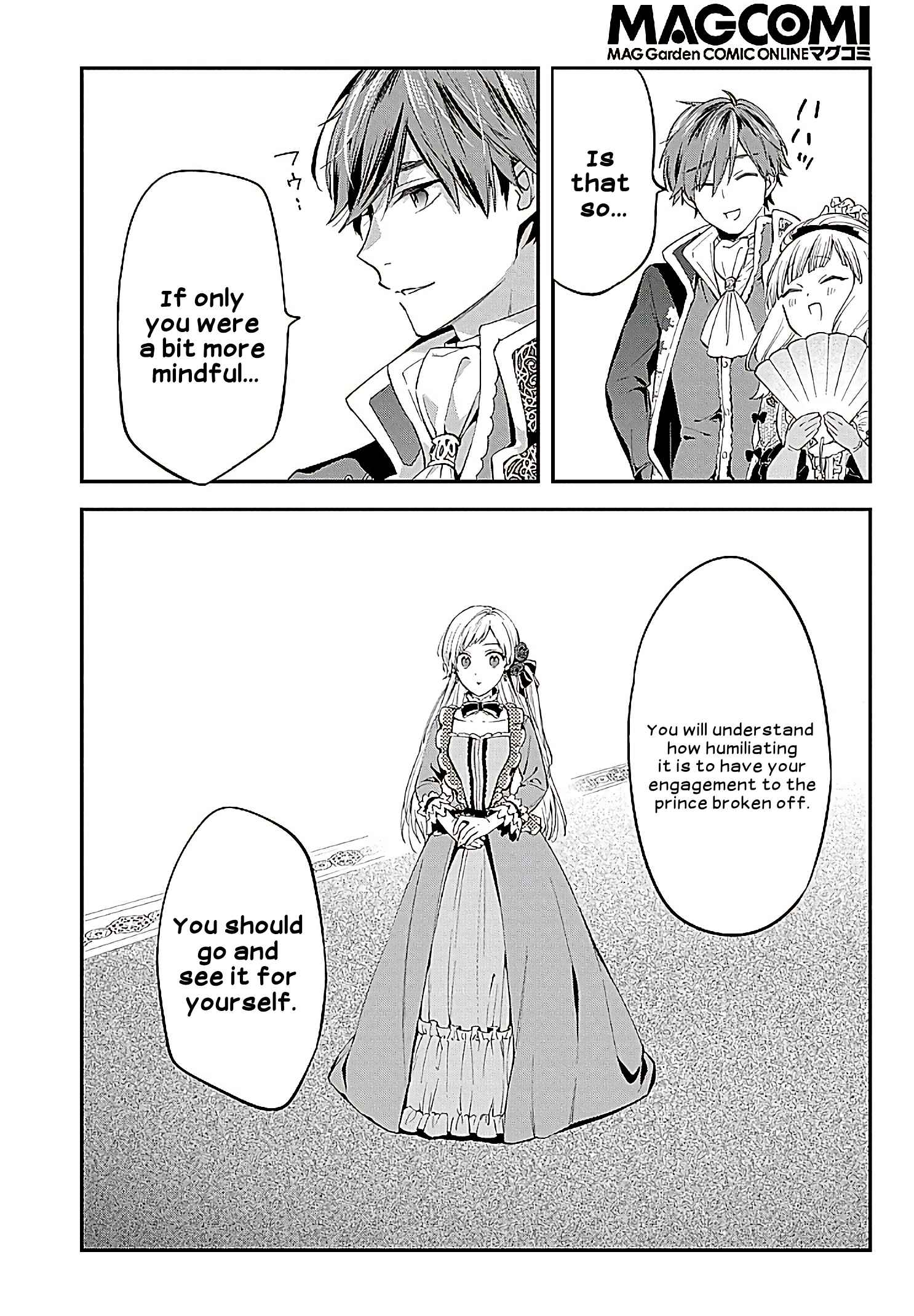 My Engagement With the Prince Was Cancelled So I Will Stop Pretending to Be a Fool Chapter 1 - Page 17