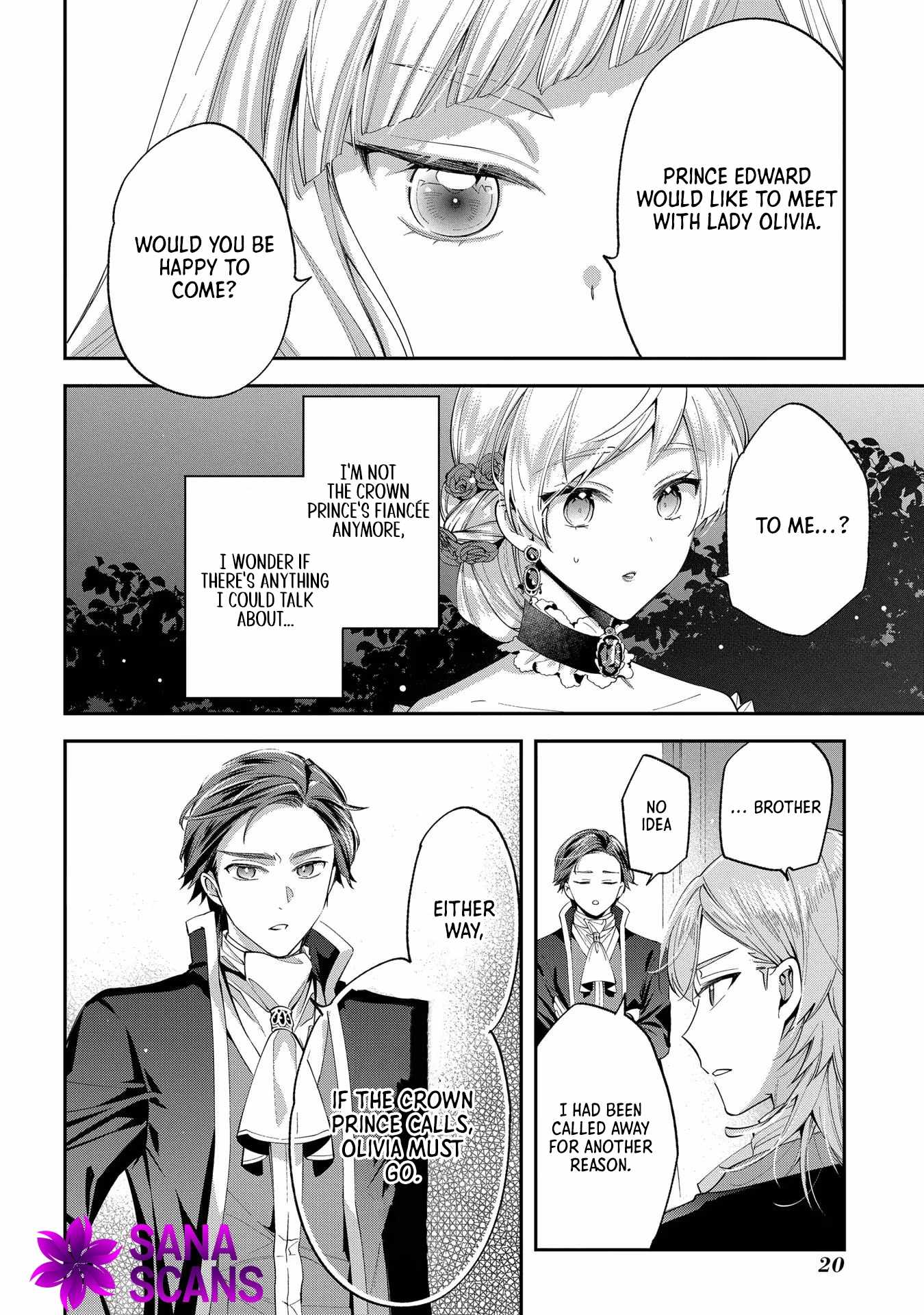 My Engagement With the Prince Was Cancelled So I Will Stop Pretending to Be a Fool Chapter 11 - Page 20