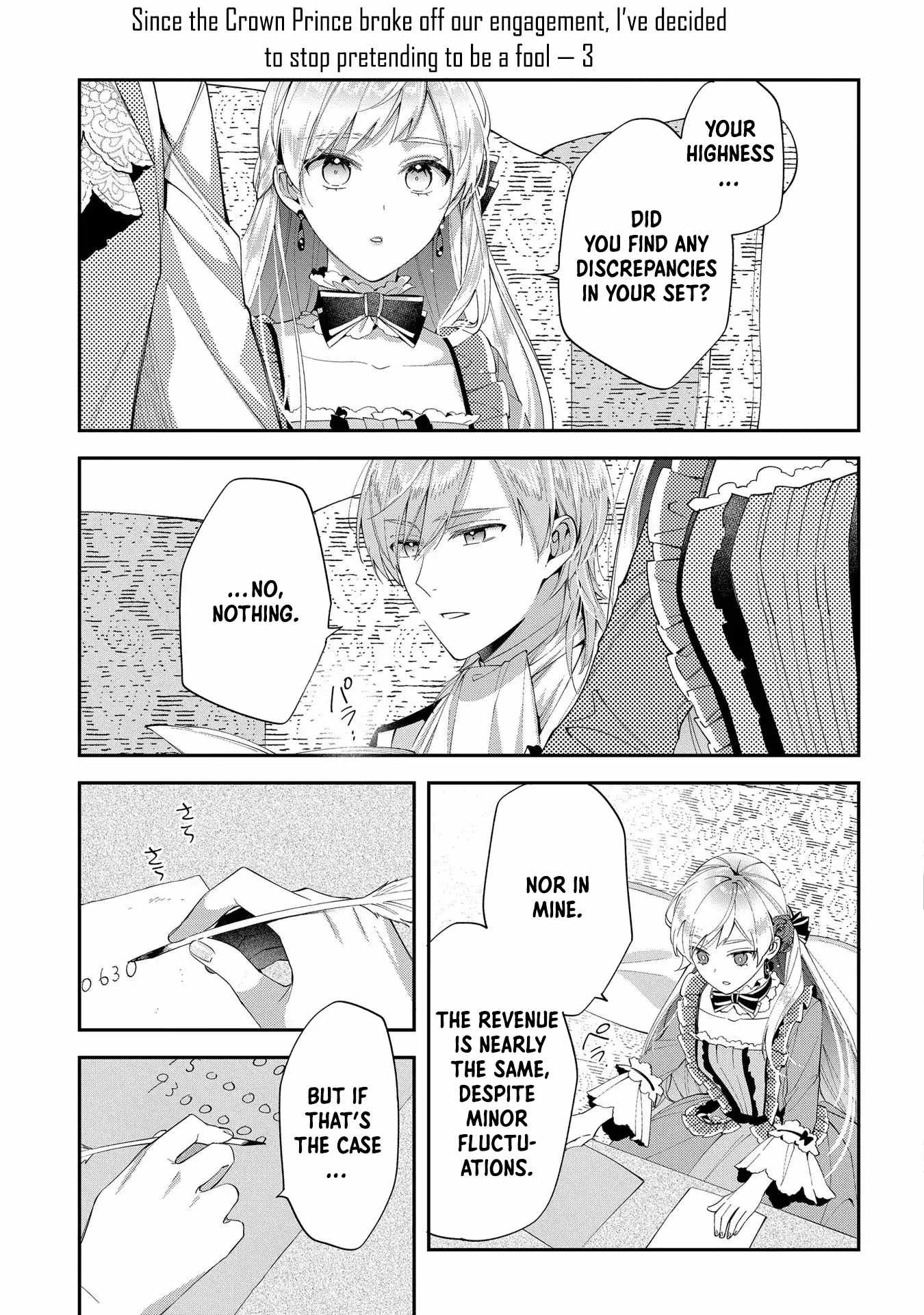 My Engagement With the Prince Was Cancelled So I Will Stop Pretending to Be a Fool Chapter 12 - Page 30