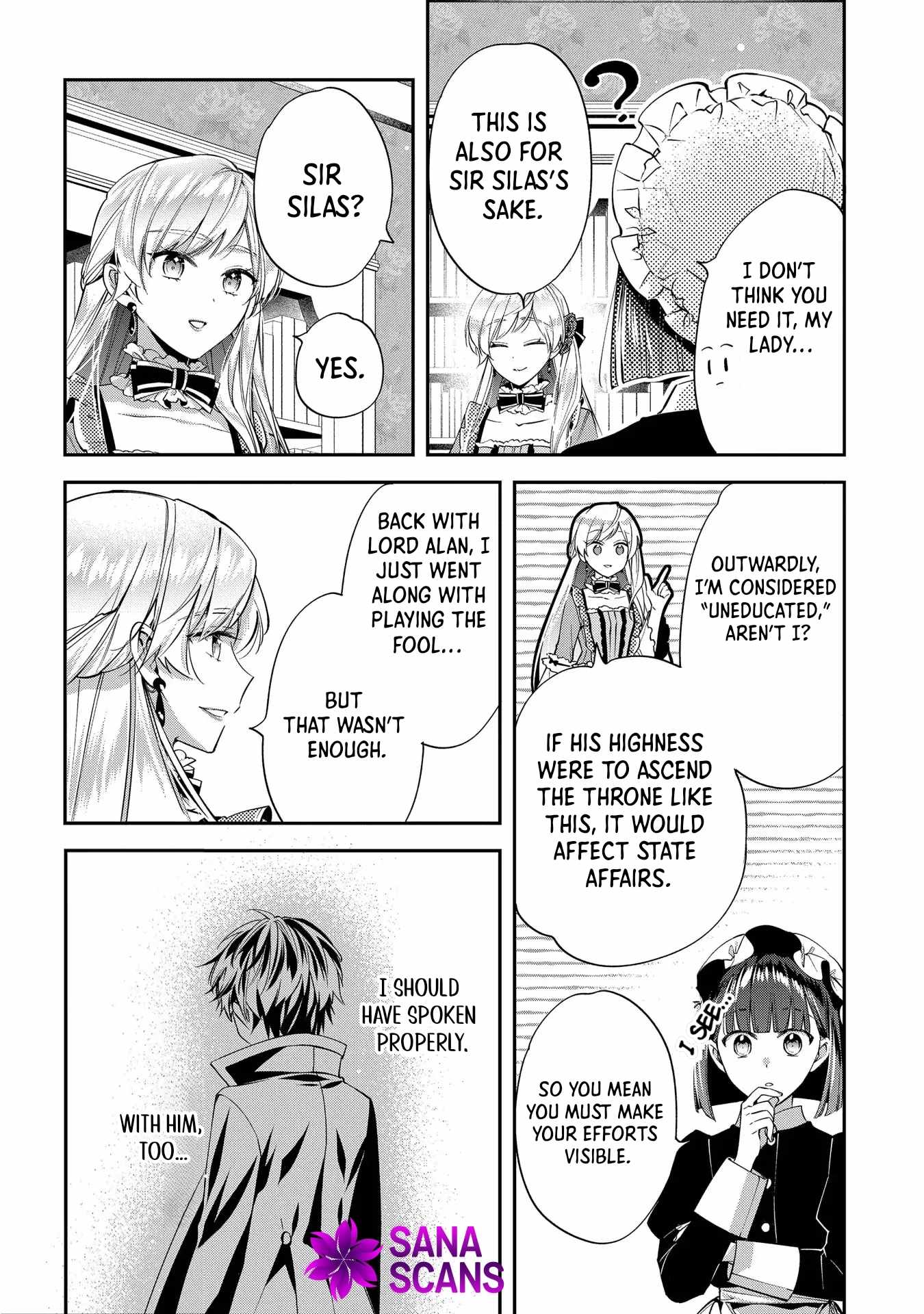 My Engagement With the Prince Was Cancelled So I Will Stop Pretending to Be a Fool Chapter 18 - Page 7