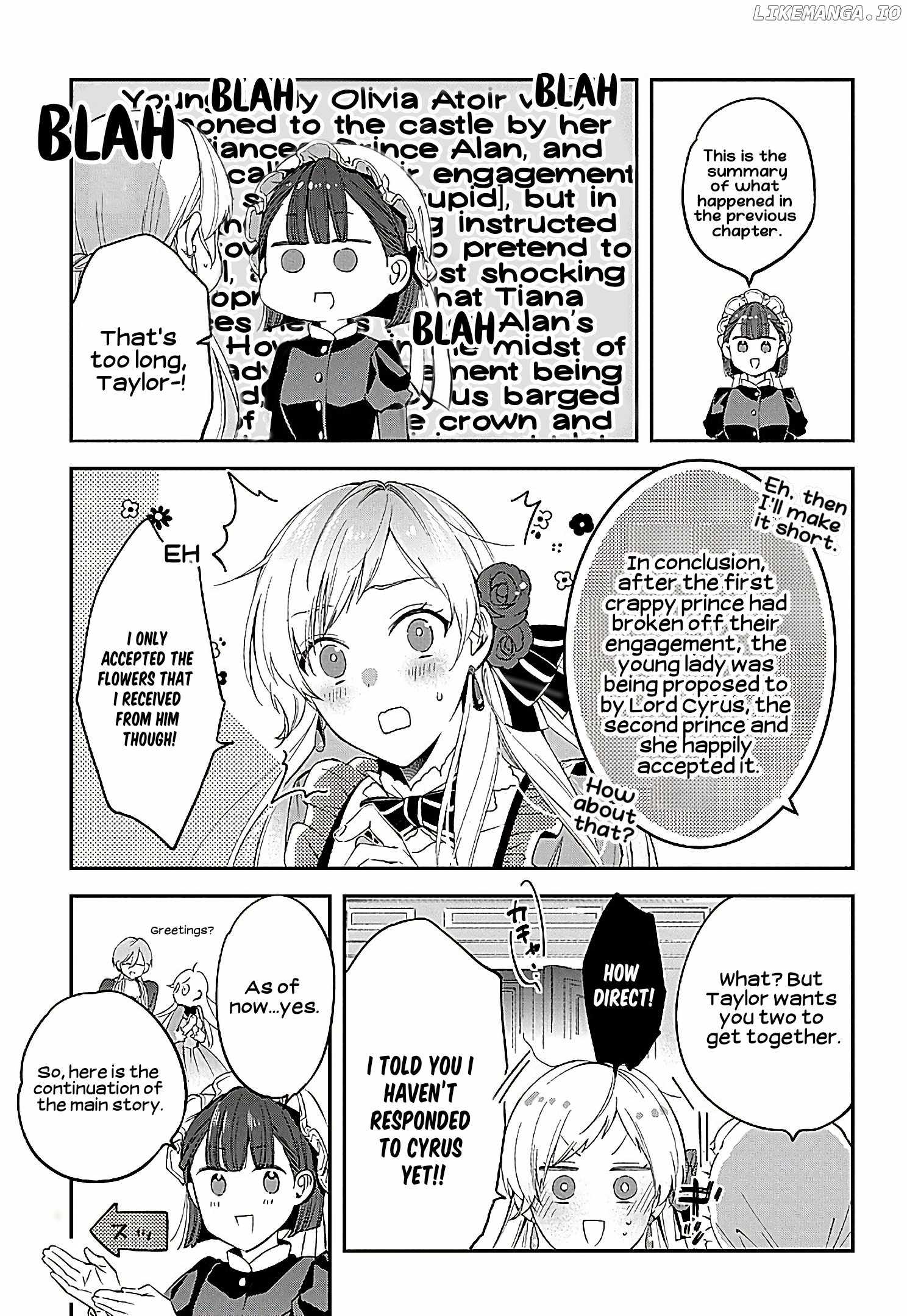 My Engagement With the Prince Was Cancelled So I Will Stop Pretending to Be a Fool Chapter 2 - Page 1