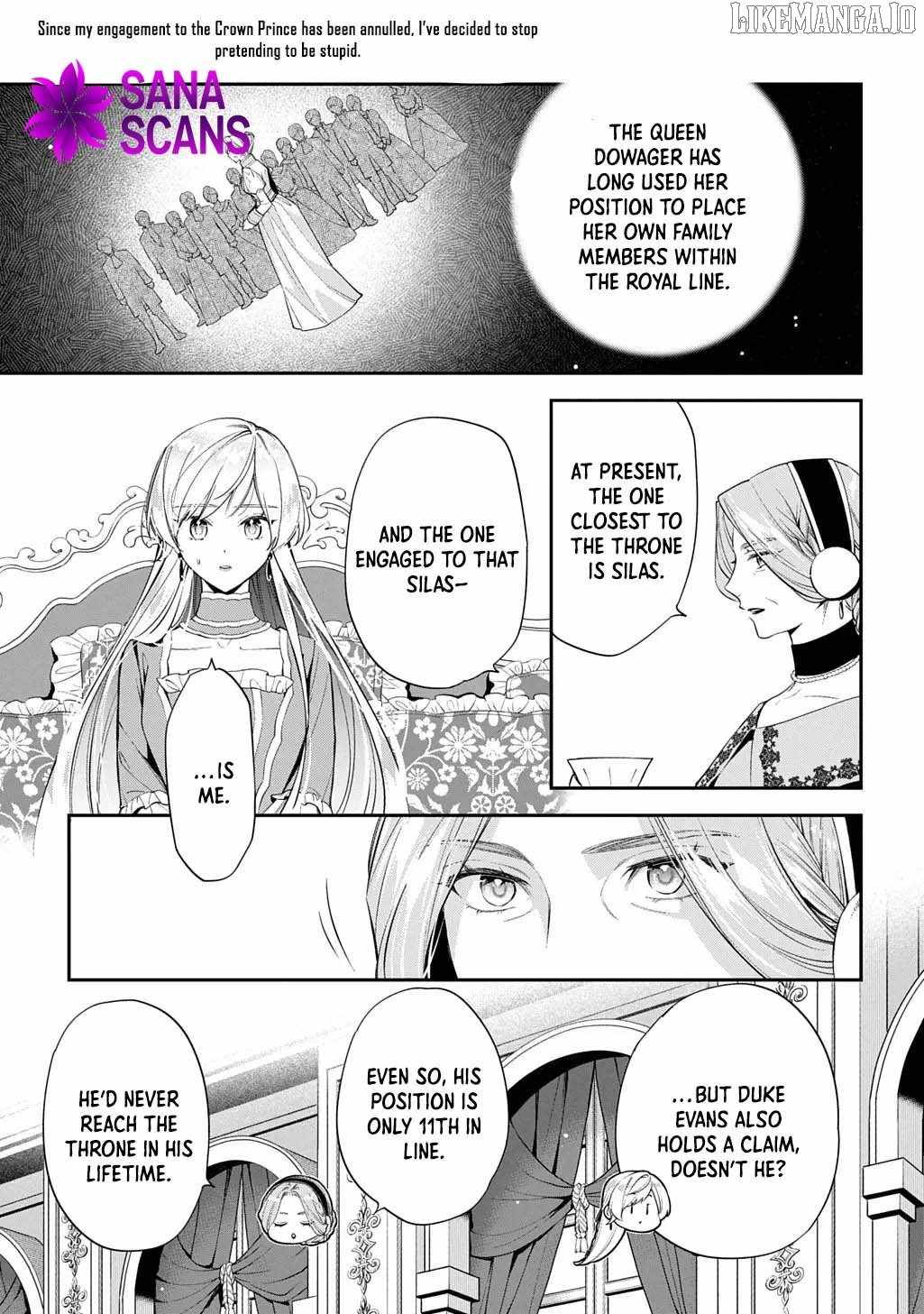 My Engagement With the Prince Was Cancelled So I Will Stop Pretending to Be a Fool Chapter 36 - Page 24