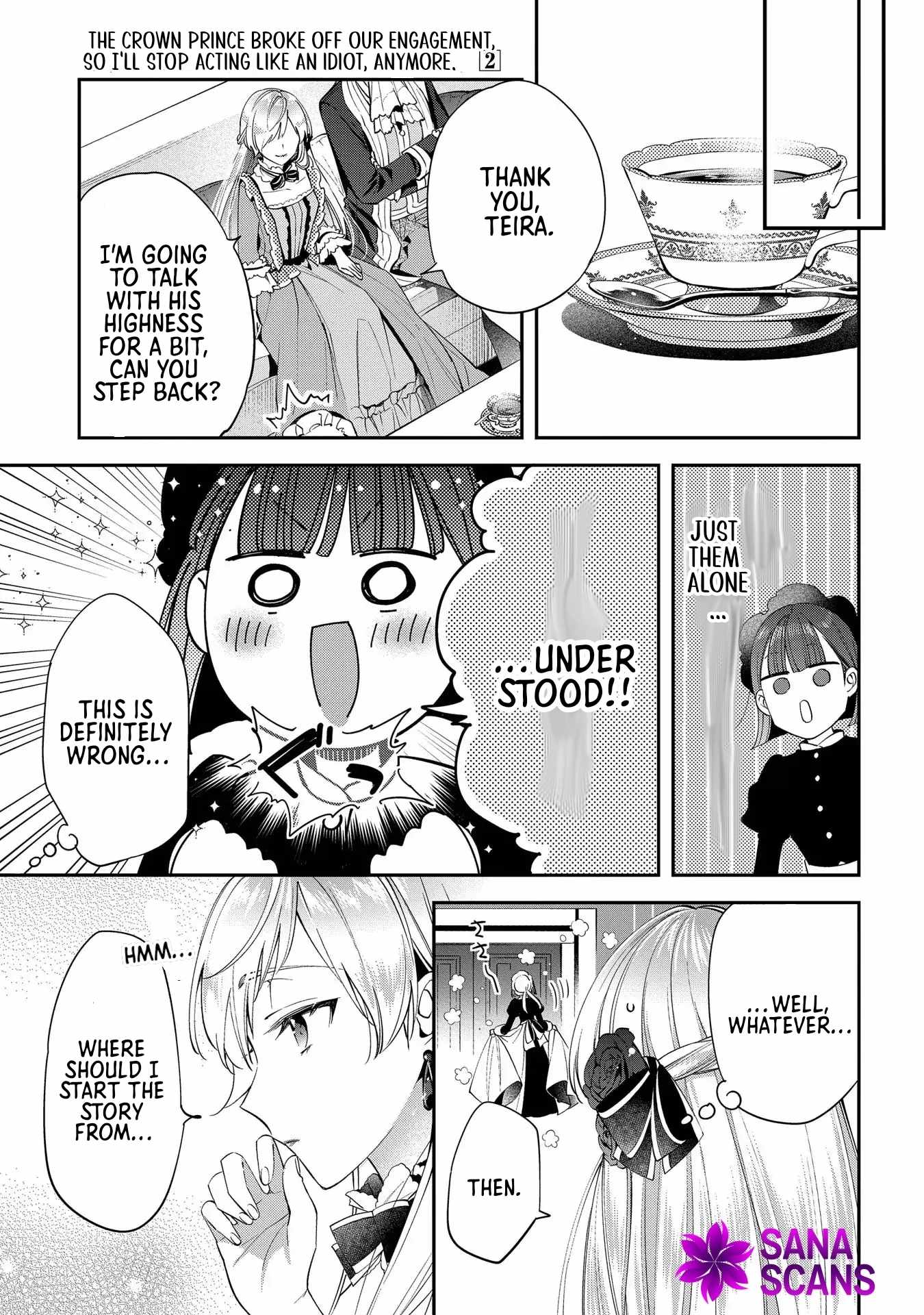 My Engagement With the Prince Was Cancelled So I Will Stop Pretending to Be a Fool Chapter 7 - Page 18