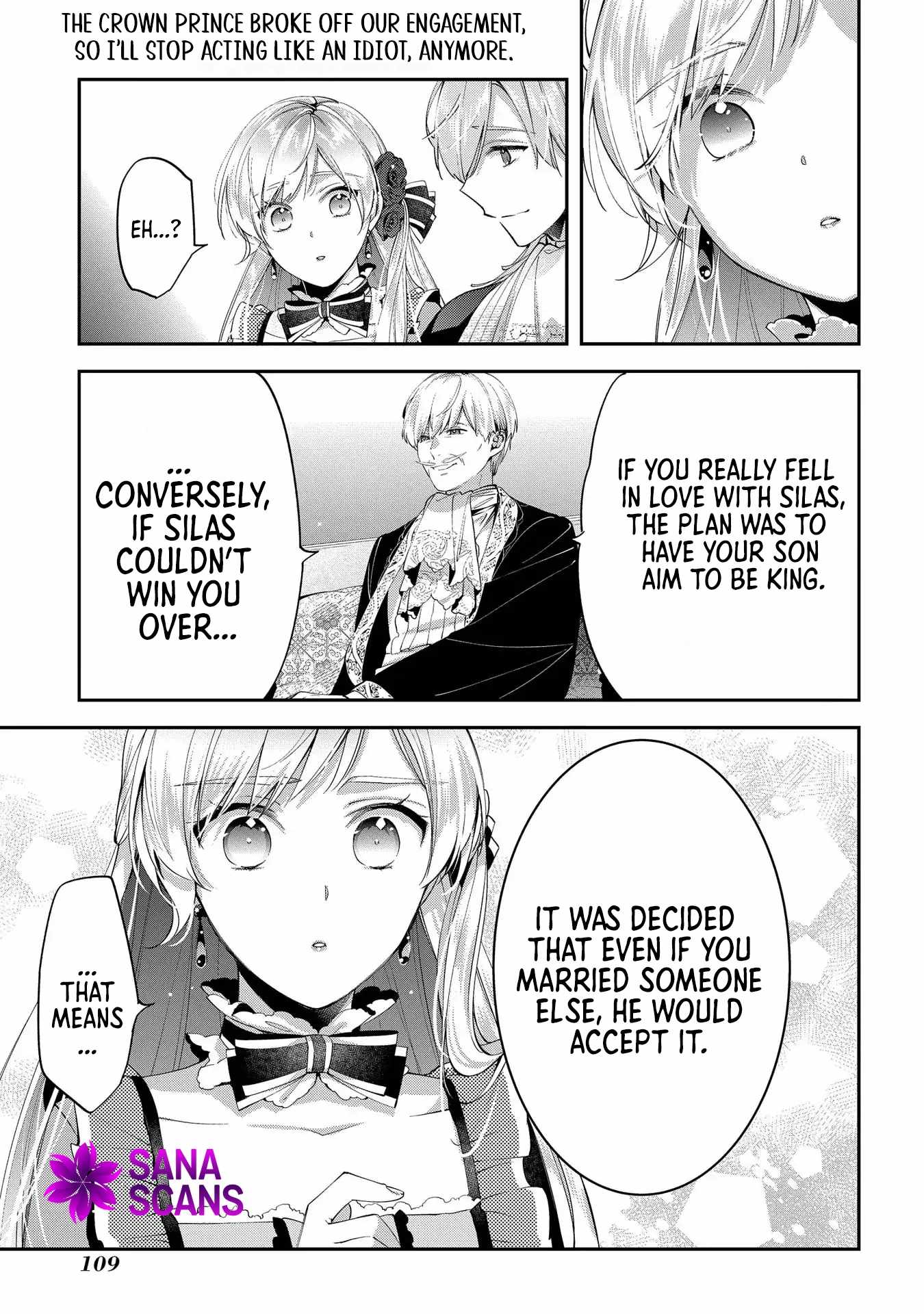 My Engagement With the Prince Was Cancelled So I Will Stop Pretending to Be a Fool Chapter 9 - Page 11
