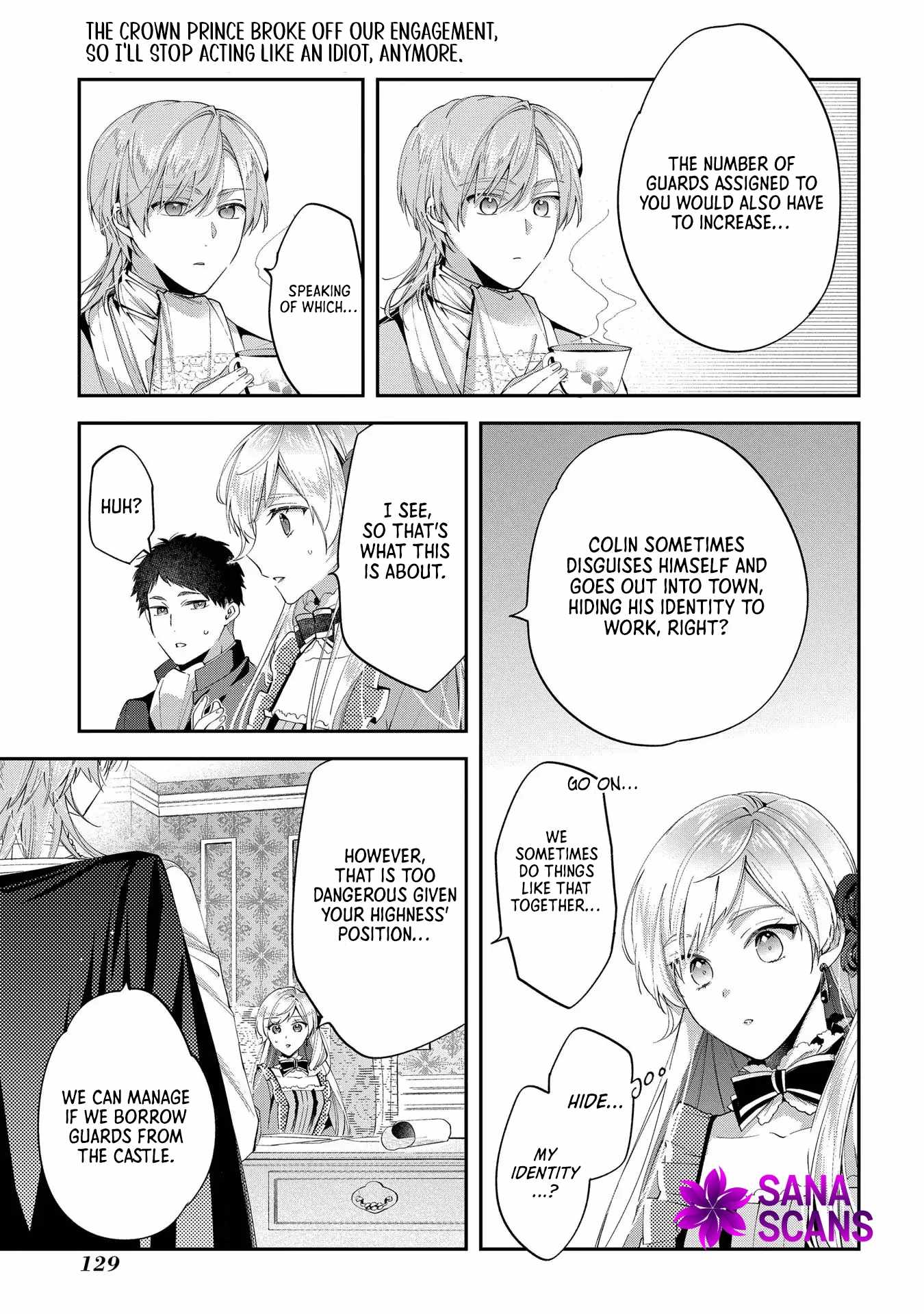 My Engagement With the Prince Was Cancelled So I Will Stop Pretending to Be a Fool Chapter 9 - Page 31