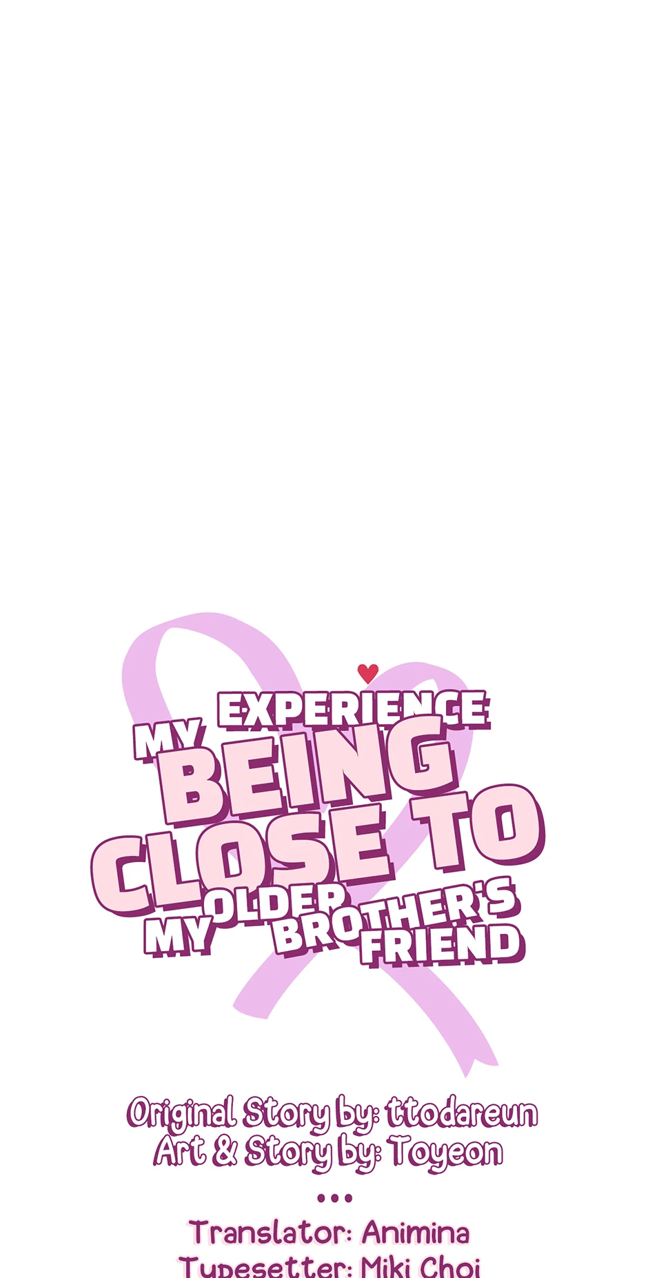 My Experience Being Close to My Older Brother’s Friend Chapter 55 - Page 6