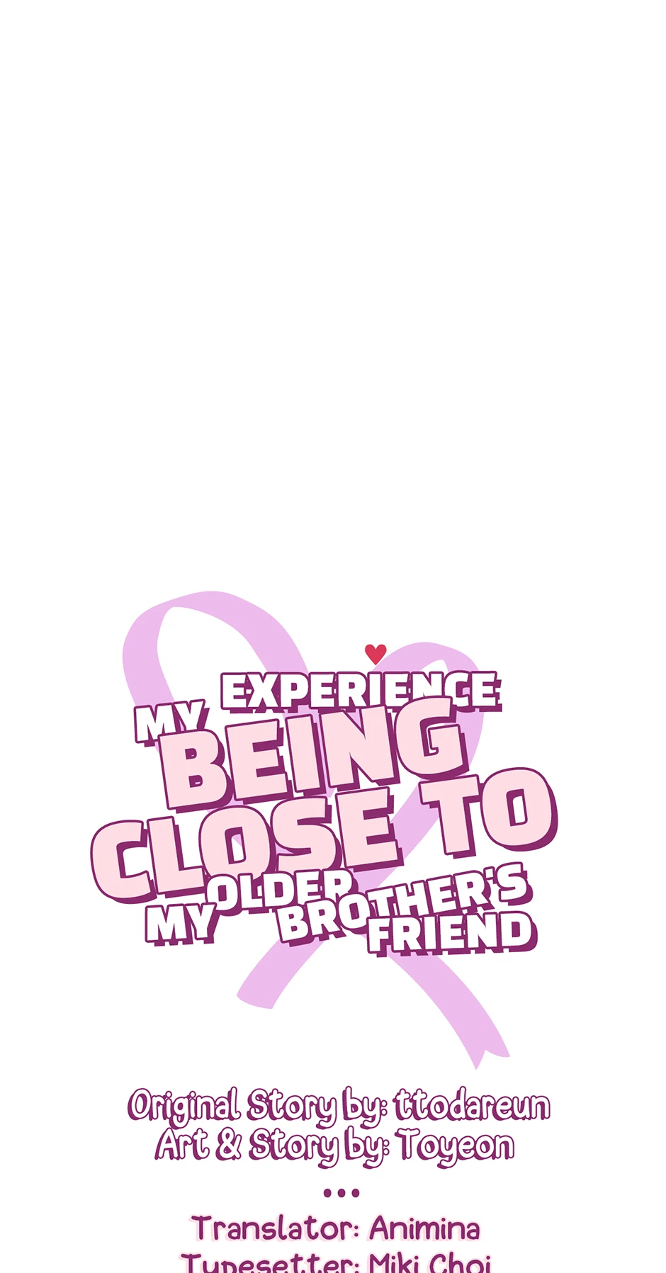My Experience Being Close to My Older Brother’s Friend Chapter 58 - Page 6