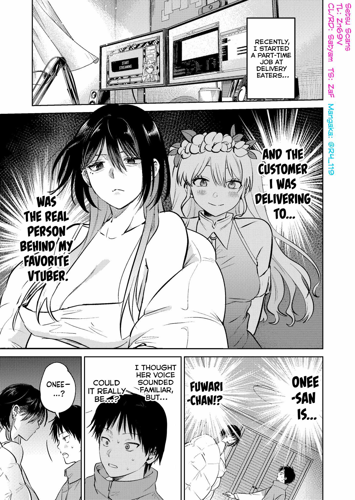 My Favorite VTuber Is Scary IRL Chapter 14 - Page 1