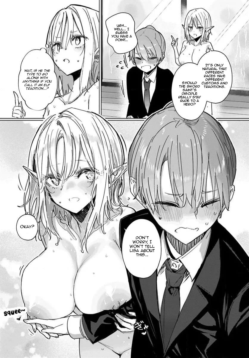 My Female Sword Master, Whom I Live With, Is So Cute That I’m Happy Every Day Chapter 9.2 - Page 7