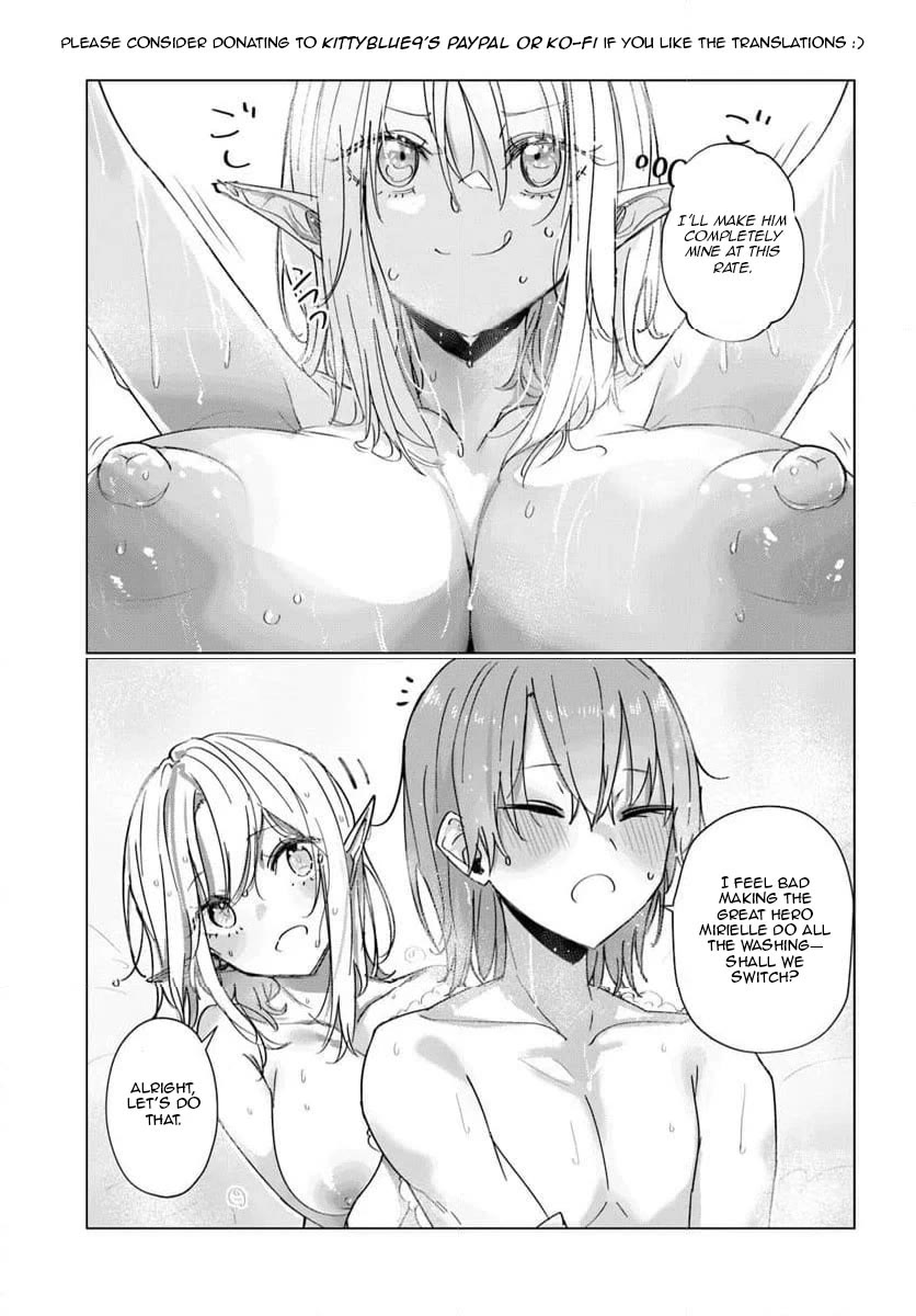 My Female Sword Master, Whom I Live With, Is So Cute That I’m Happy Every Day Chapter 9.2 - Page 10