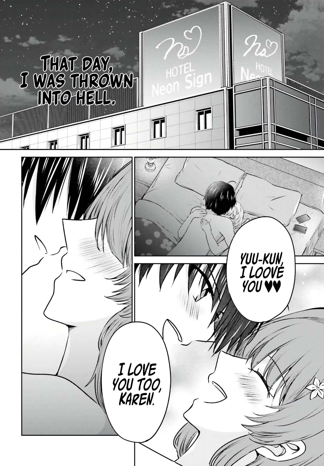 My Girlfriend Cheated on Me With a Senior, so I’m Cheating on Her With His Girlfriend Chapter 1 - Page 4