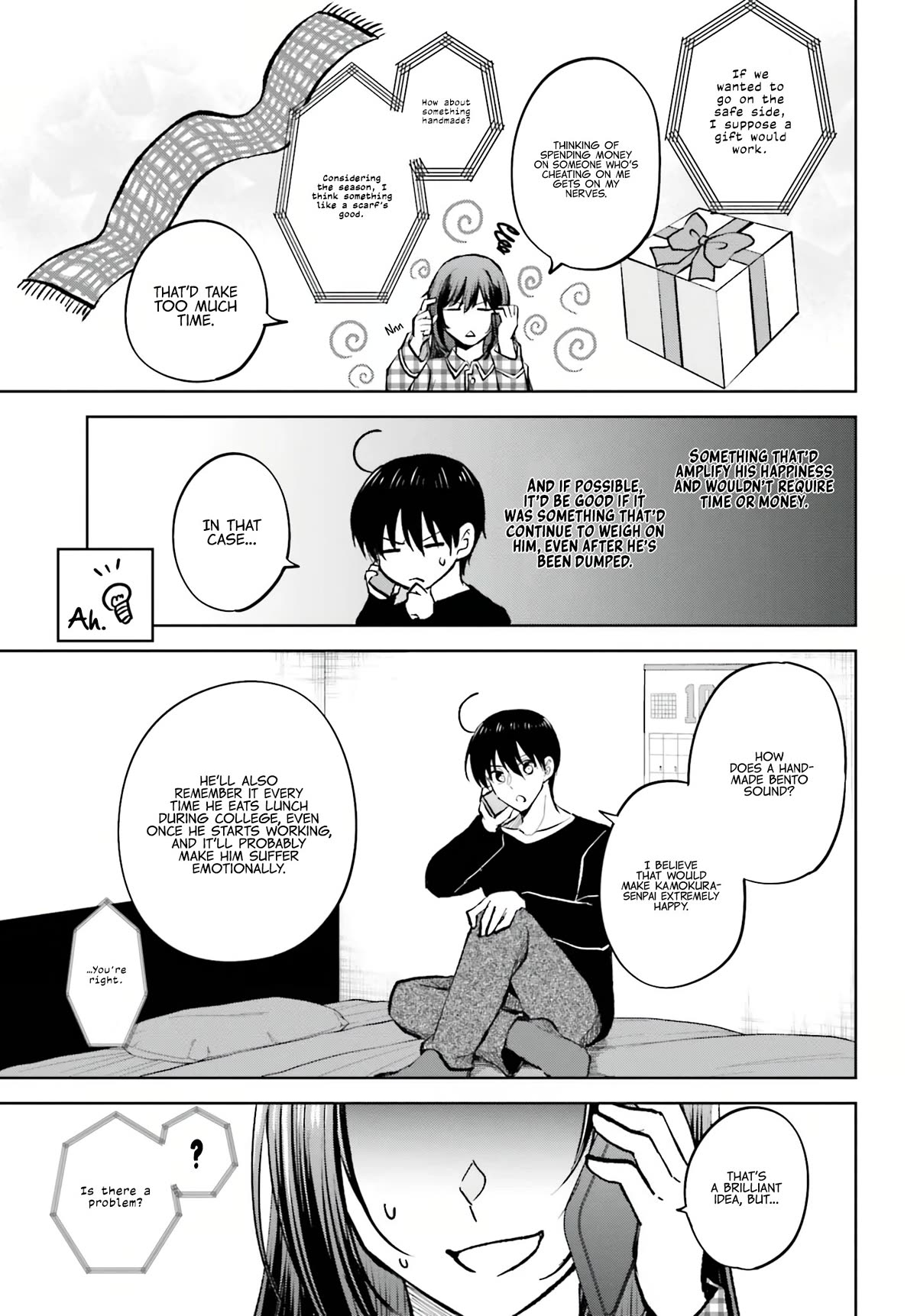 My Girlfriend Cheated on Me With a Senior, so I’m Cheating on Her With His Girlfriend Chapter 11 - Page 8