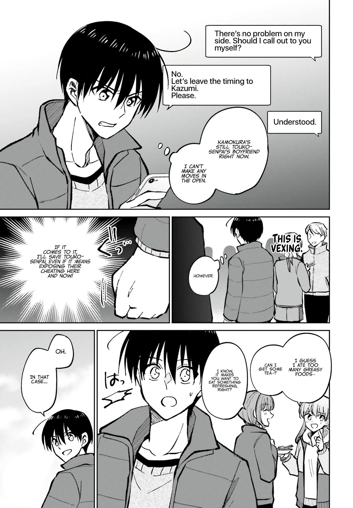 My Girlfriend Cheated on Me With a Senior, so I’m Cheating on Her With His Girlfriend Chapter 12 - Page 22