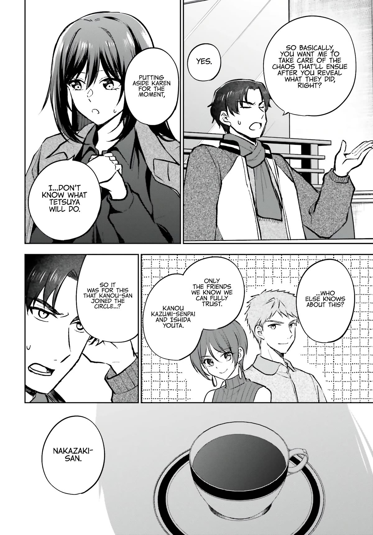 My Girlfriend Cheated on Me With a Senior, so I’m Cheating on Her With His Girlfriend Chapter 14 - Page 13