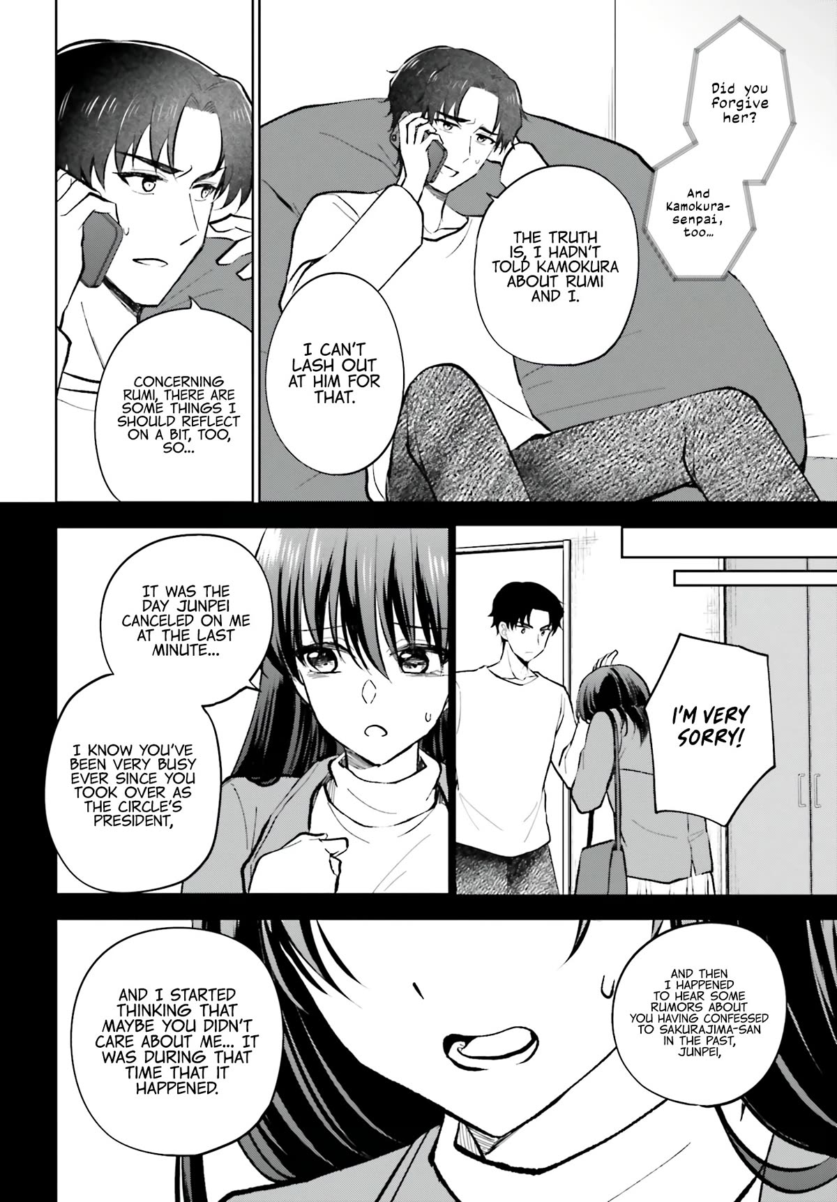 My Girlfriend Cheated on Me With a Senior, so I’m Cheating on Her With His Girlfriend Chapter 14 - Page 23