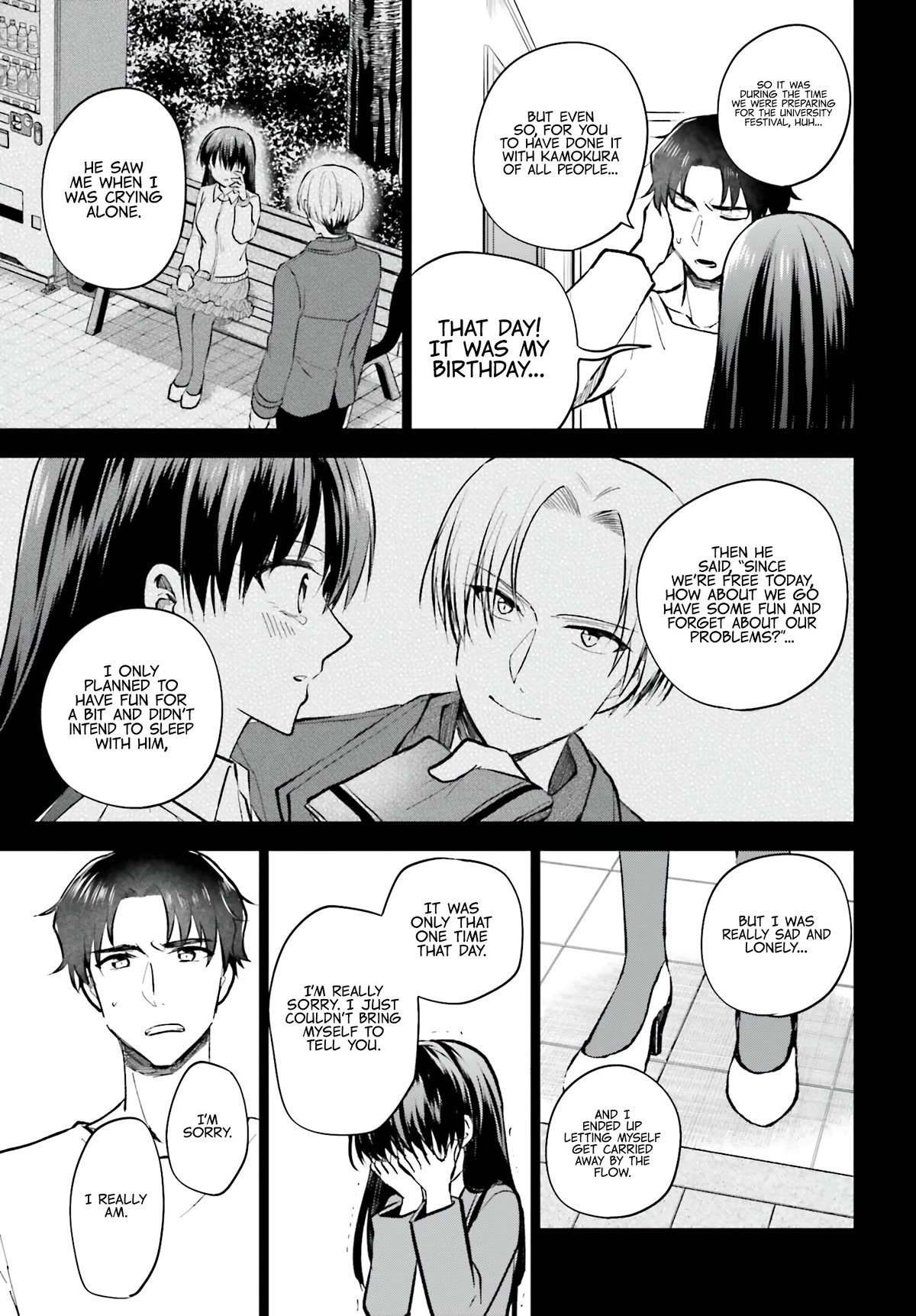 My Girlfriend Cheated on Me With a Senior, so I’m Cheating on Her With His Girlfriend Chapter 14 - Page 24
