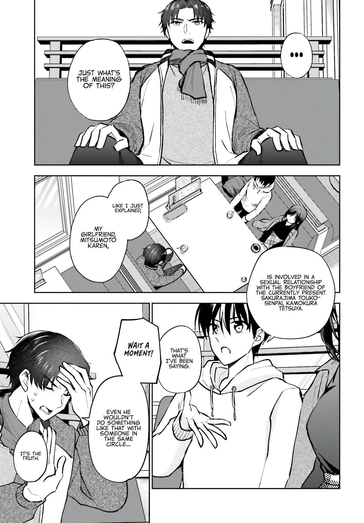 My Girlfriend Cheated on Me With a Senior, so I’m Cheating on Her With His Girlfriend Chapter 14 - Page 8