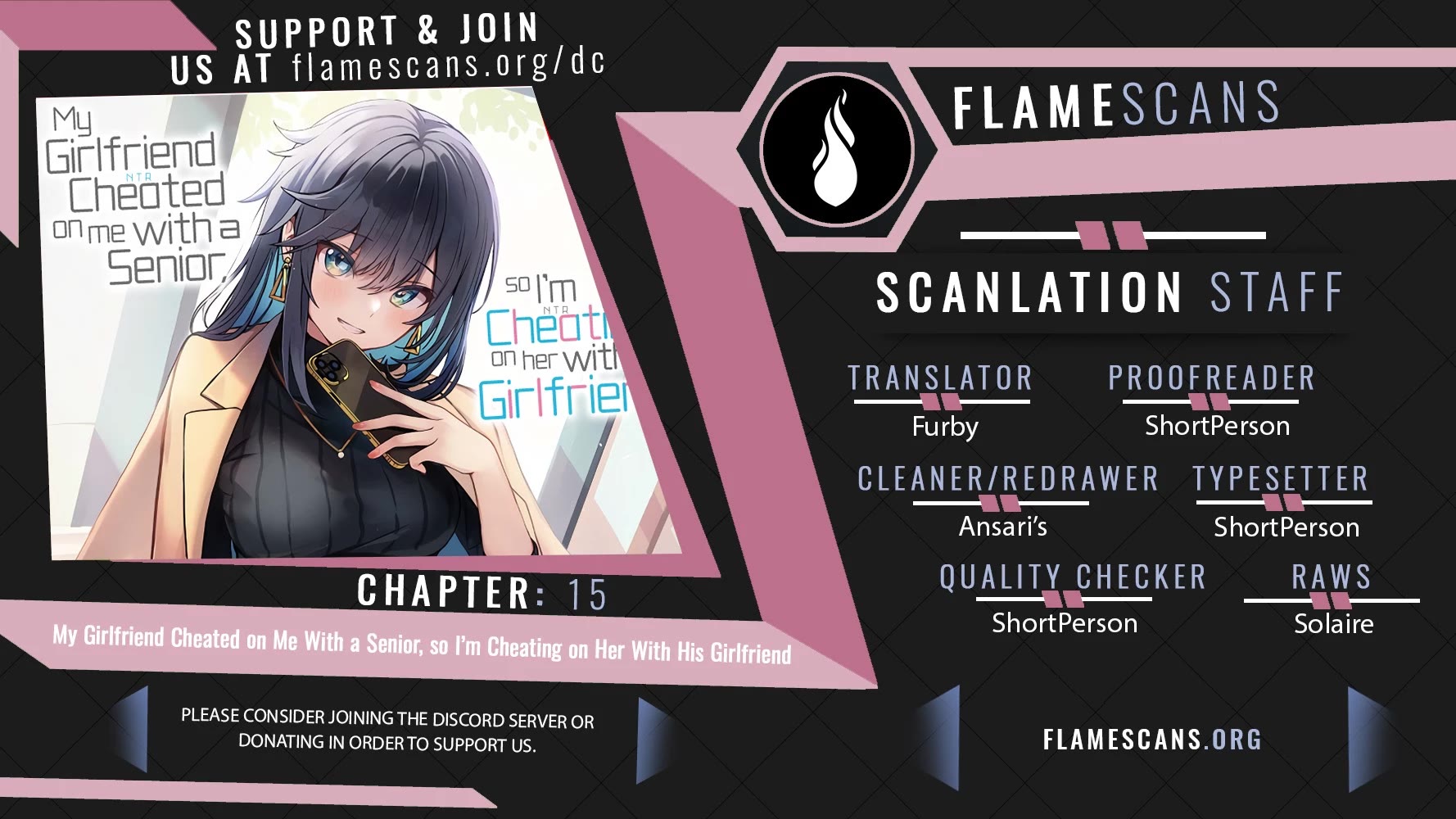 My Girlfriend Cheated on Me With a Senior, so I’m Cheating on Her With His Girlfriend Chapter 15 - Page 1