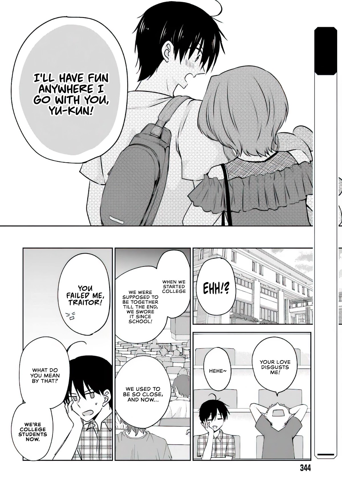 My Girlfriend Cheated on Me With a Senior, so I’m Cheating on Her With His Girlfriend Chapter 2 - Page 9
