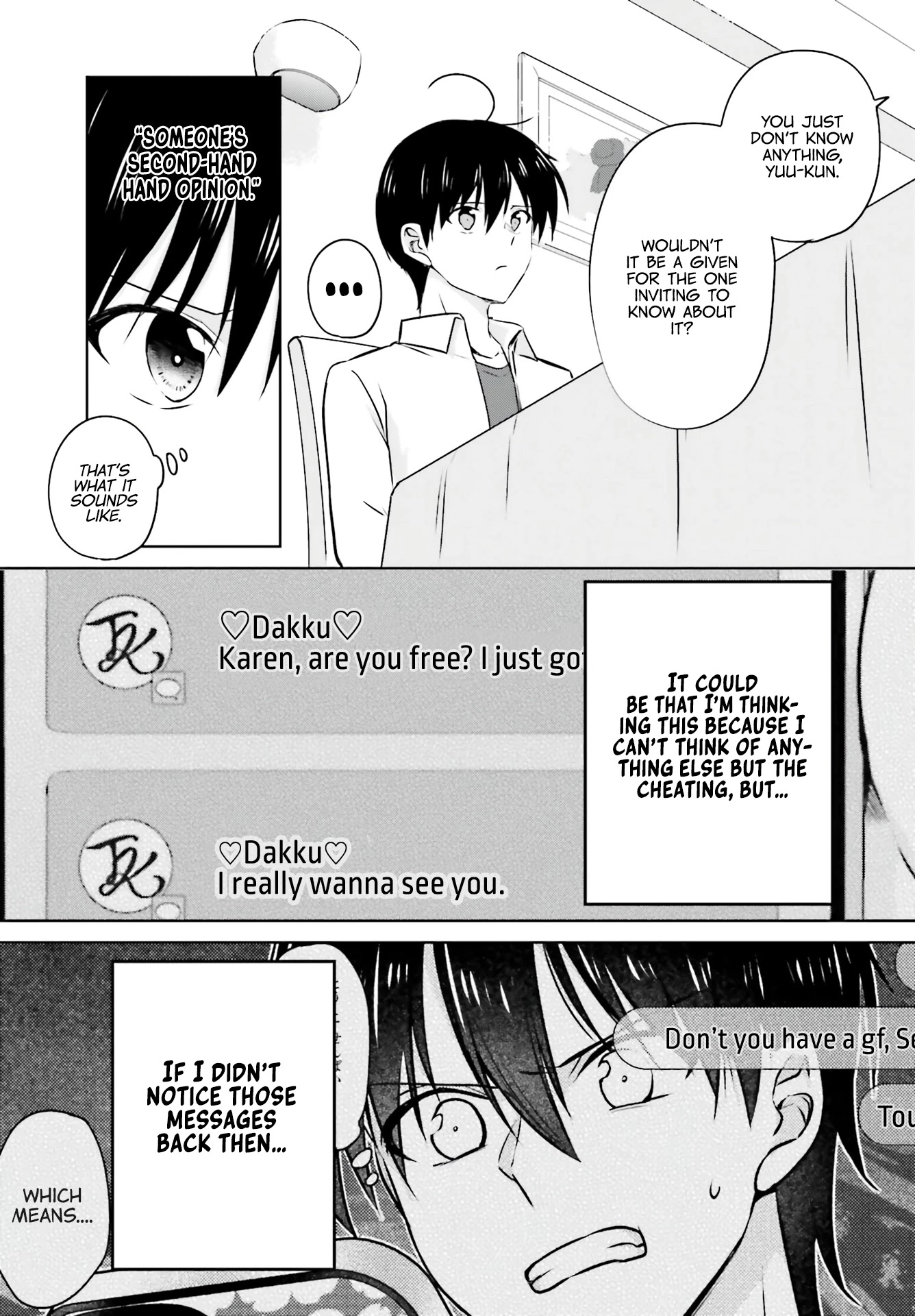 My Girlfriend Cheated on Me With a Senior, so I’m Cheating on Her With His Girlfriend Chapter 3 - Page 11