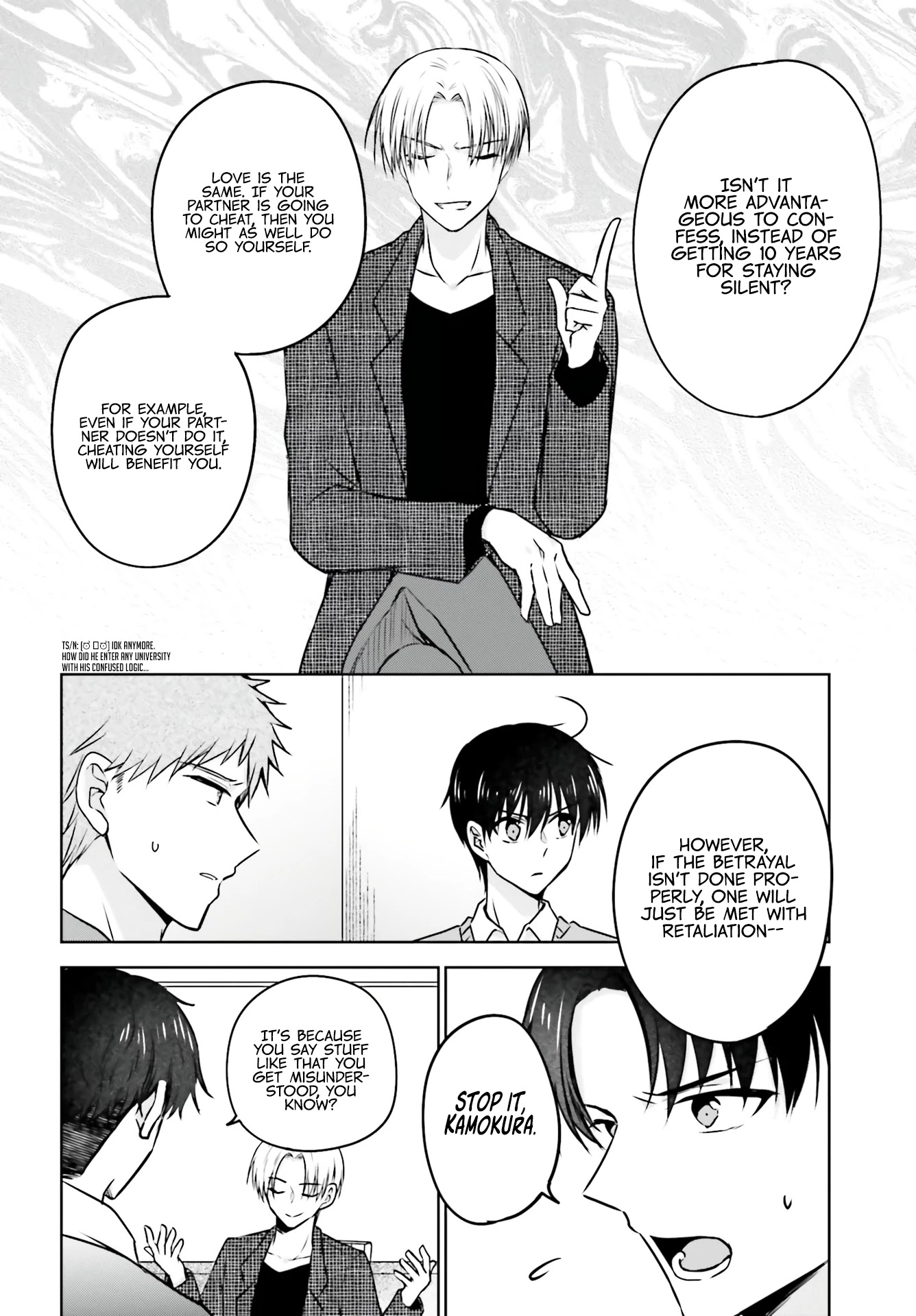 My Girlfriend Cheated on Me With a Senior, so I’m Cheating on Her With His Girlfriend Chapter 4 - Page 12
