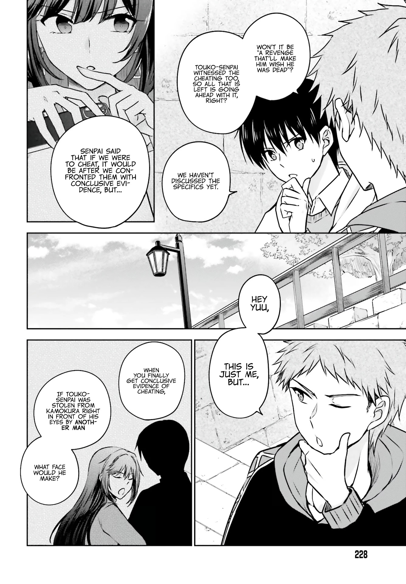 My Girlfriend Cheated on Me With a Senior, so I’m Cheating on Her With His Girlfriend Chapter 4 - Page 14
