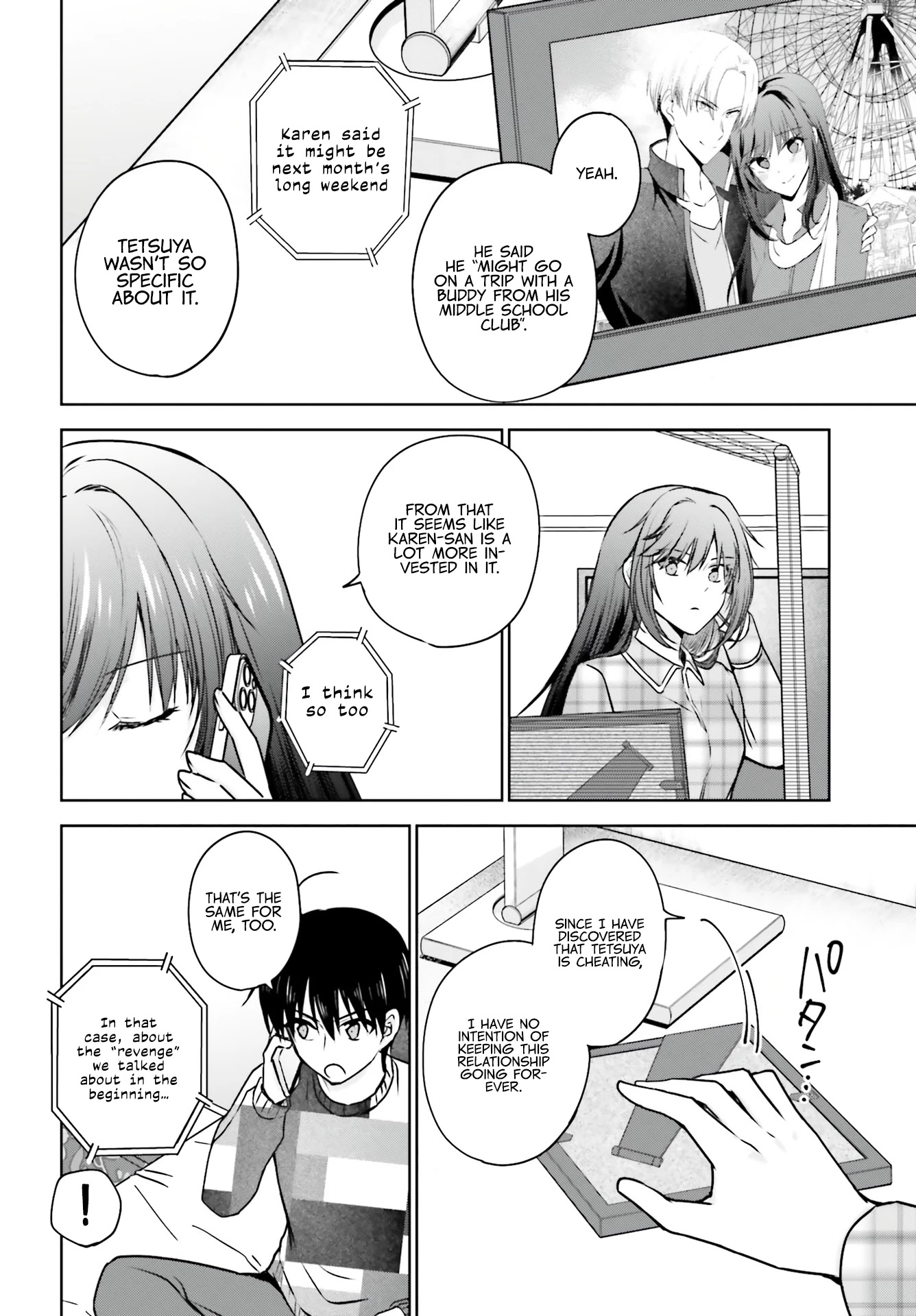 My Girlfriend Cheated on Me With a Senior, so I’m Cheating on Her With His Girlfriend Chapter 4 - Page 18