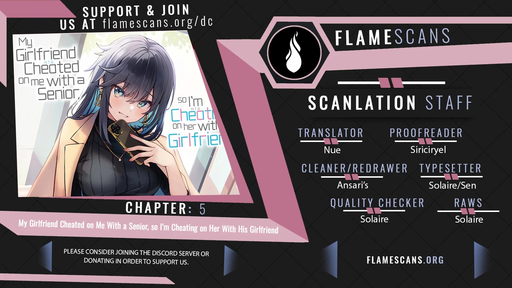 My Girlfriend Cheated on Me With a Senior, so I’m Cheating on Her With His Girlfriend Chapter 5 - Page 1