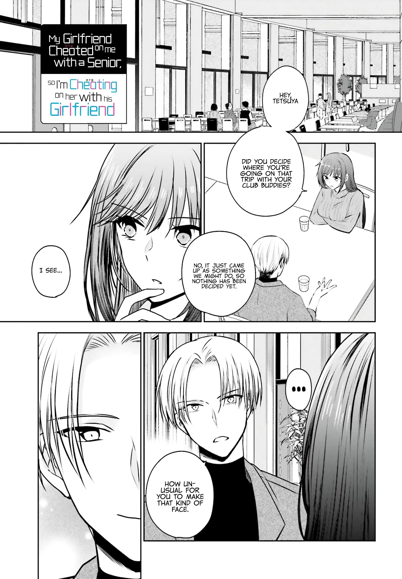 My Girlfriend Cheated on Me With a Senior, so I’m Cheating on Her With His Girlfriend Chapter 5 - Page 3