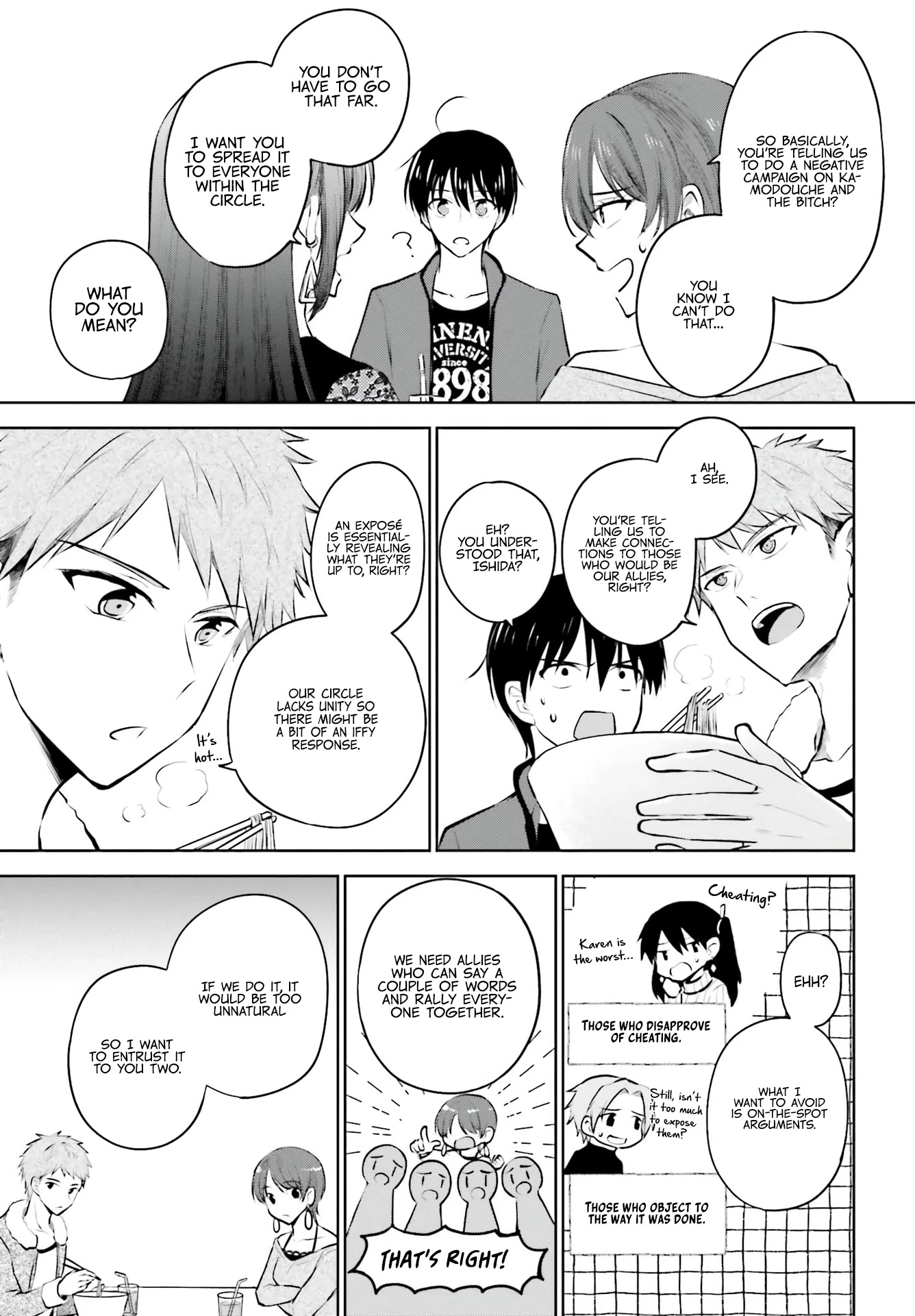 My Girlfriend Cheated on Me With a Senior, so I’m Cheating on Her With His Girlfriend Chapter 6 - Page 17