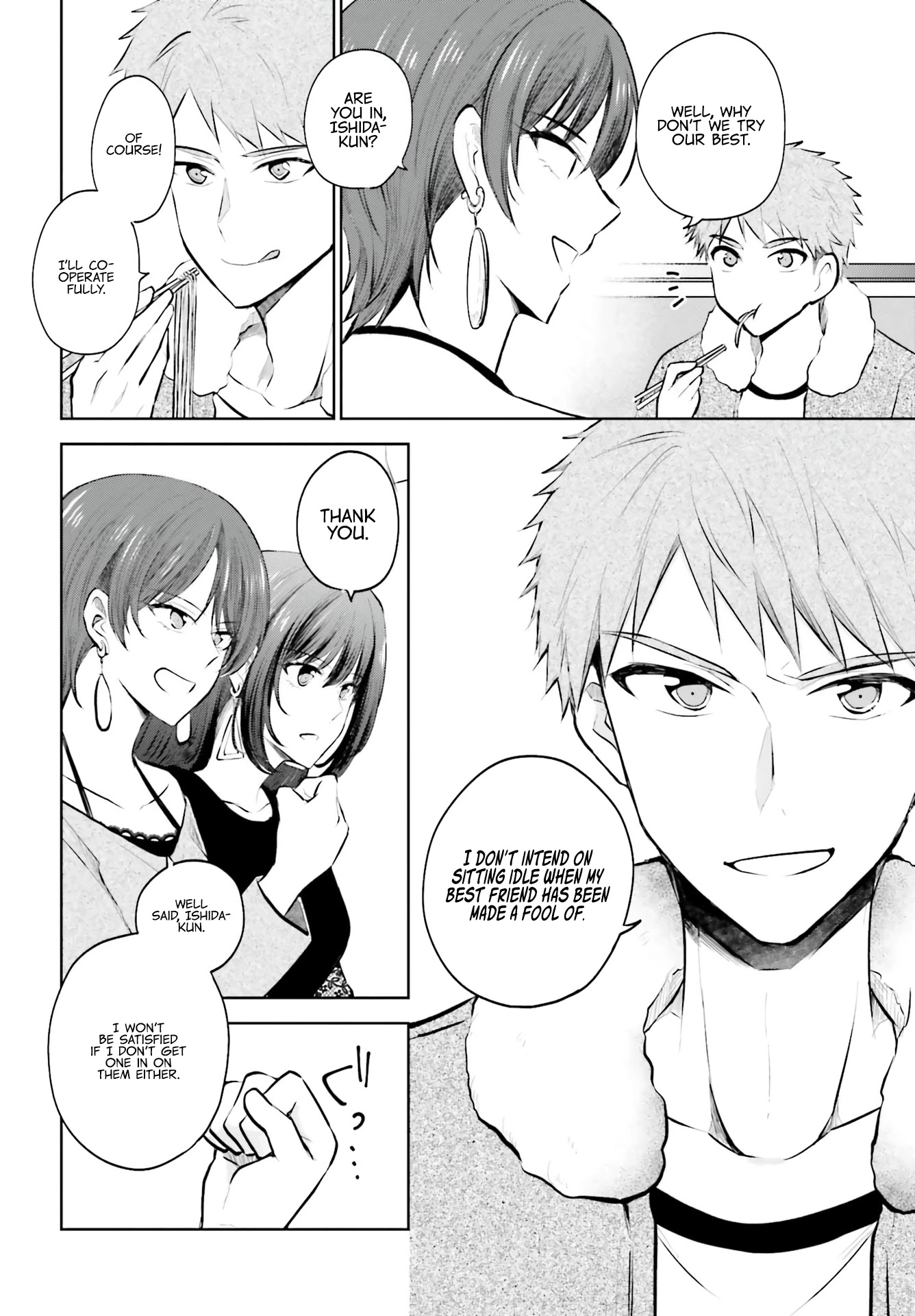 My Girlfriend Cheated on Me With a Senior, so I’m Cheating on Her With His Girlfriend Chapter 6 - Page 18