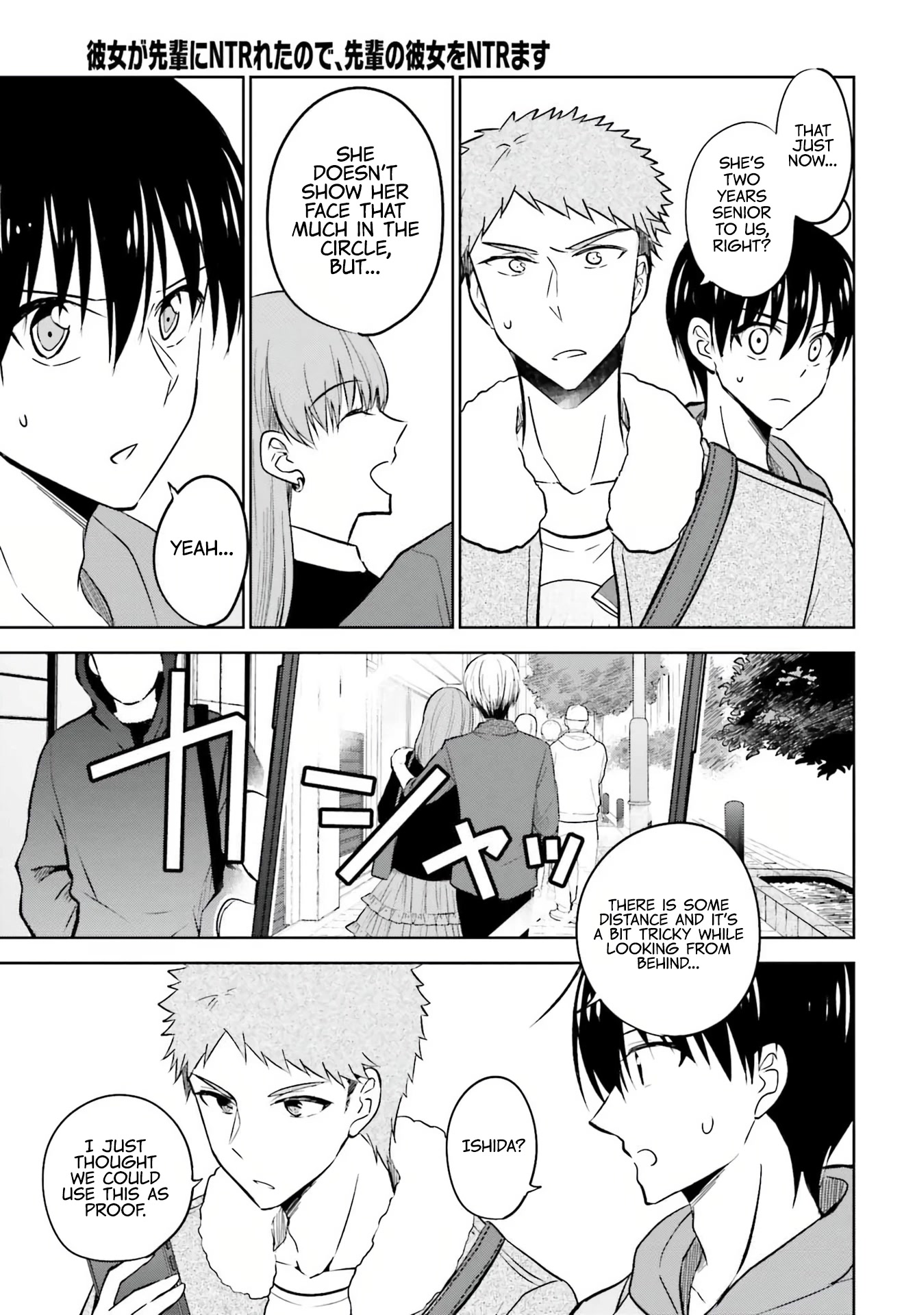 My Girlfriend Cheated on Me With a Senior, so I’m Cheating on Her With His Girlfriend Chapter 7 - Page 18
