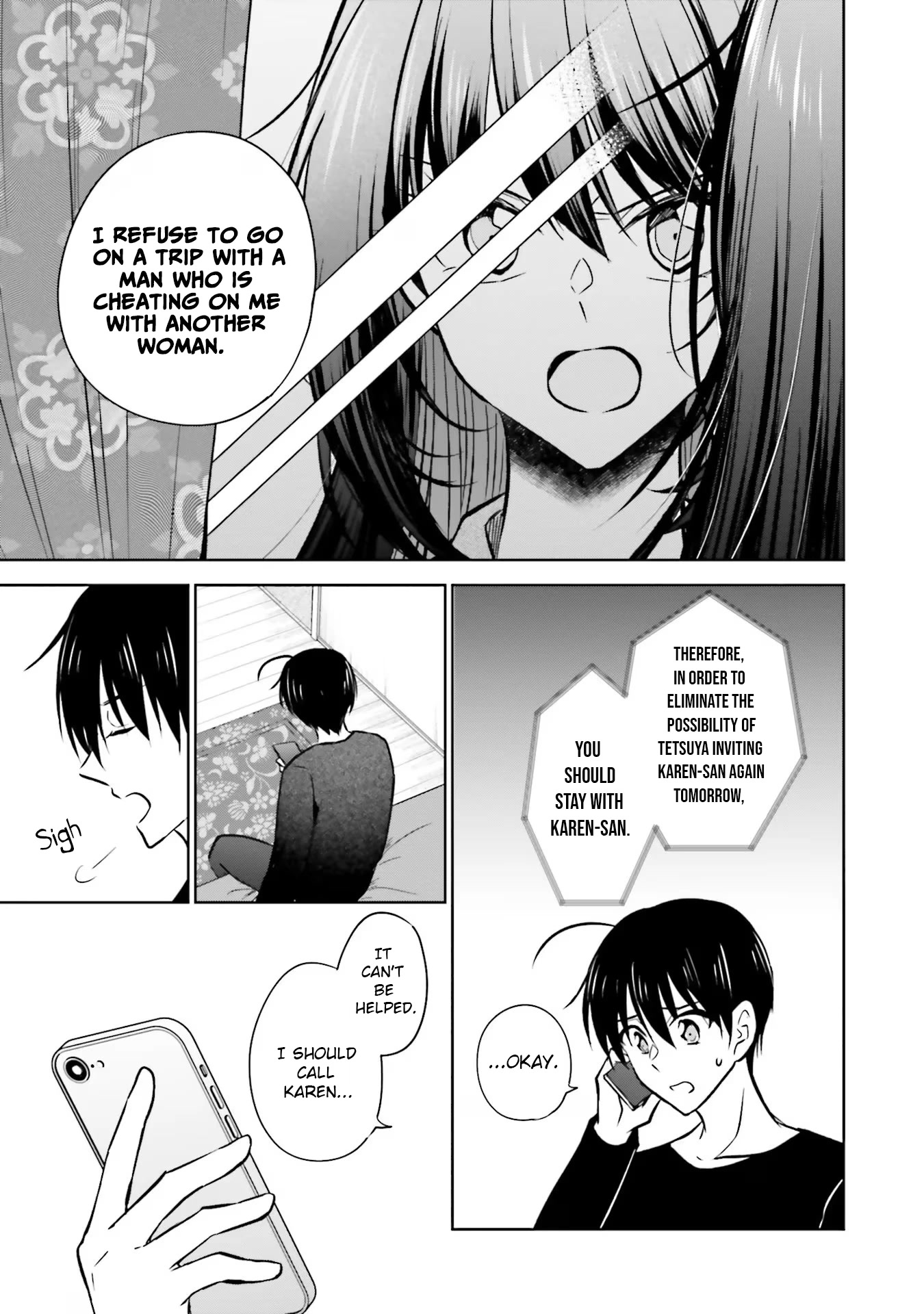 My Girlfriend Cheated on Me With a Senior, so I’m Cheating on Her With His Girlfriend Chapter 8 - Page 25
