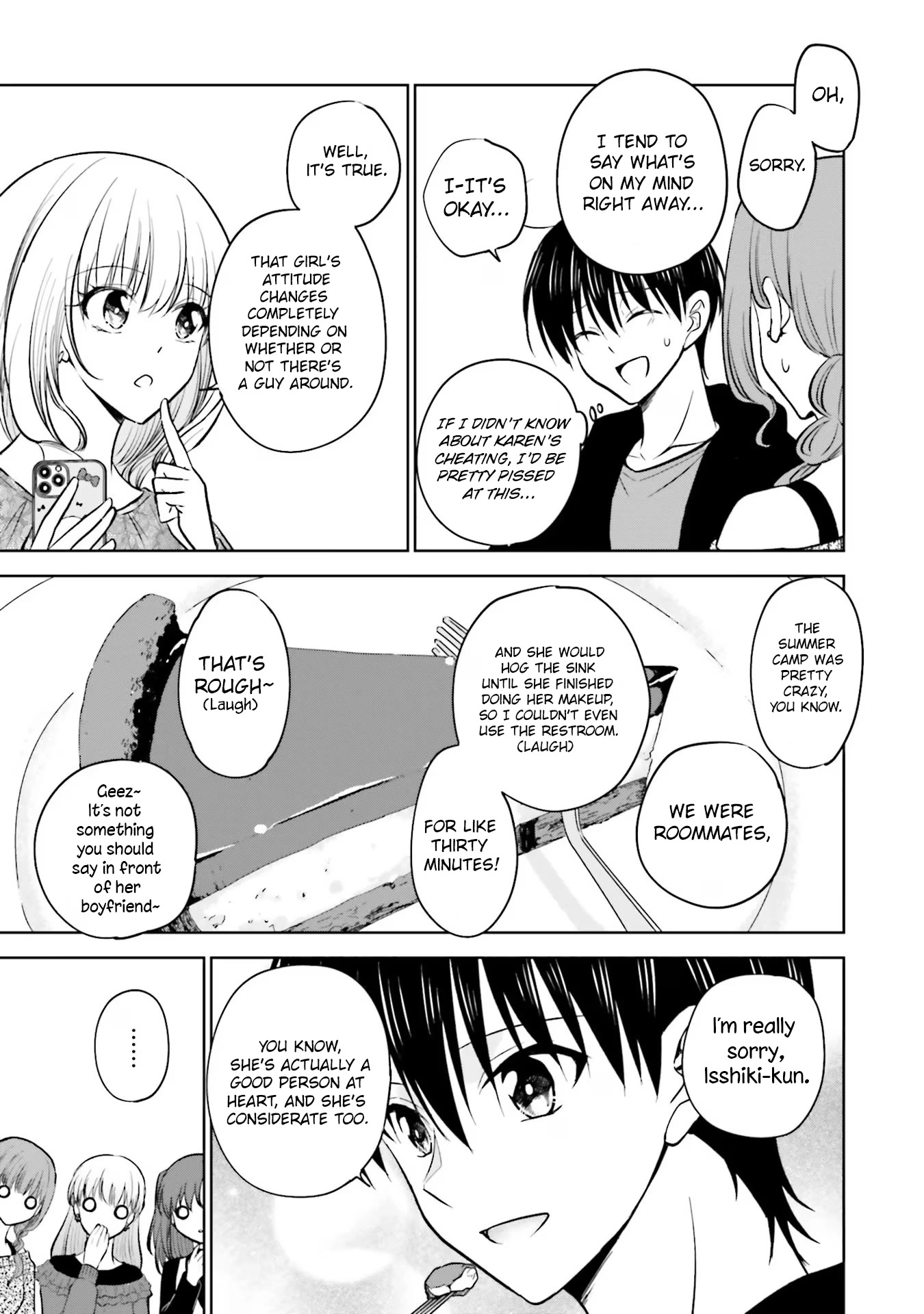 My Girlfriend Cheated on Me With a Senior, so I’m Cheating on Her With His Girlfriend Chapter 9 - Page 13