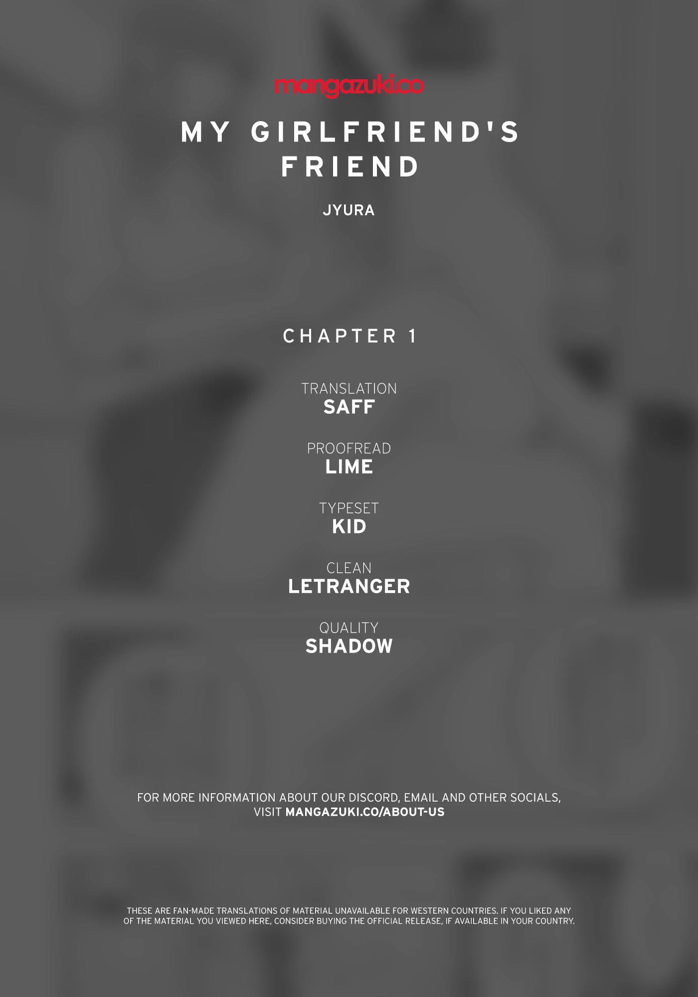 My Girlfriend’s Friend Chapter 1 - Page 1