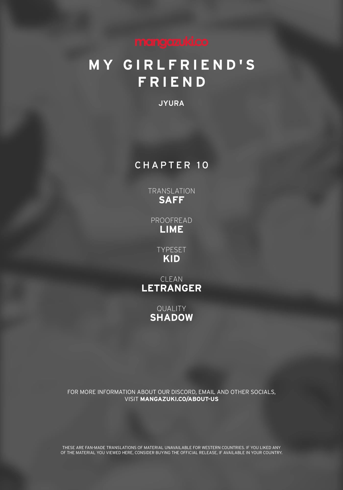 My Girlfriend’s Friend Chapter 10 - Page 1