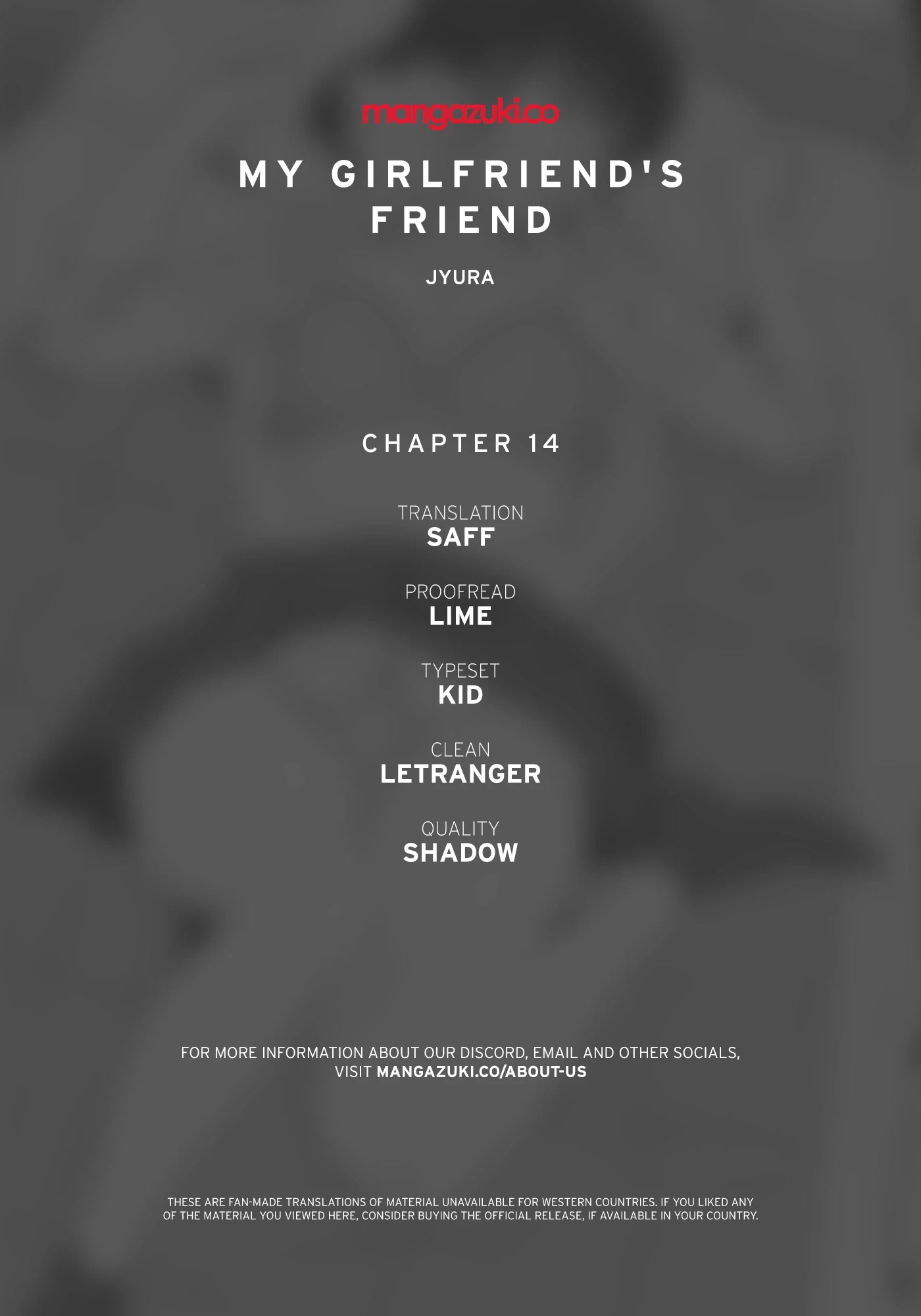 My Girlfriend’s Friend Chapter 14 - Page 1