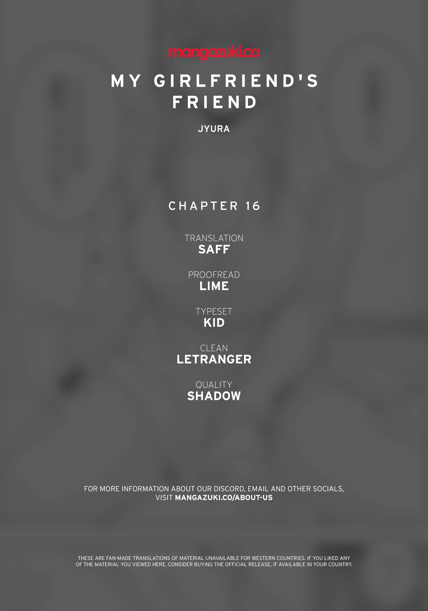 My Girlfriend’s Friend Chapter 16 - Page 1