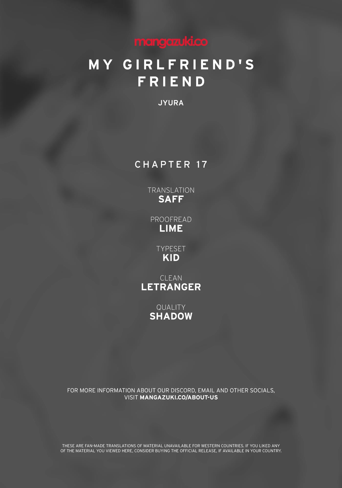 My Girlfriend’s Friend Chapter 17 - Page 1