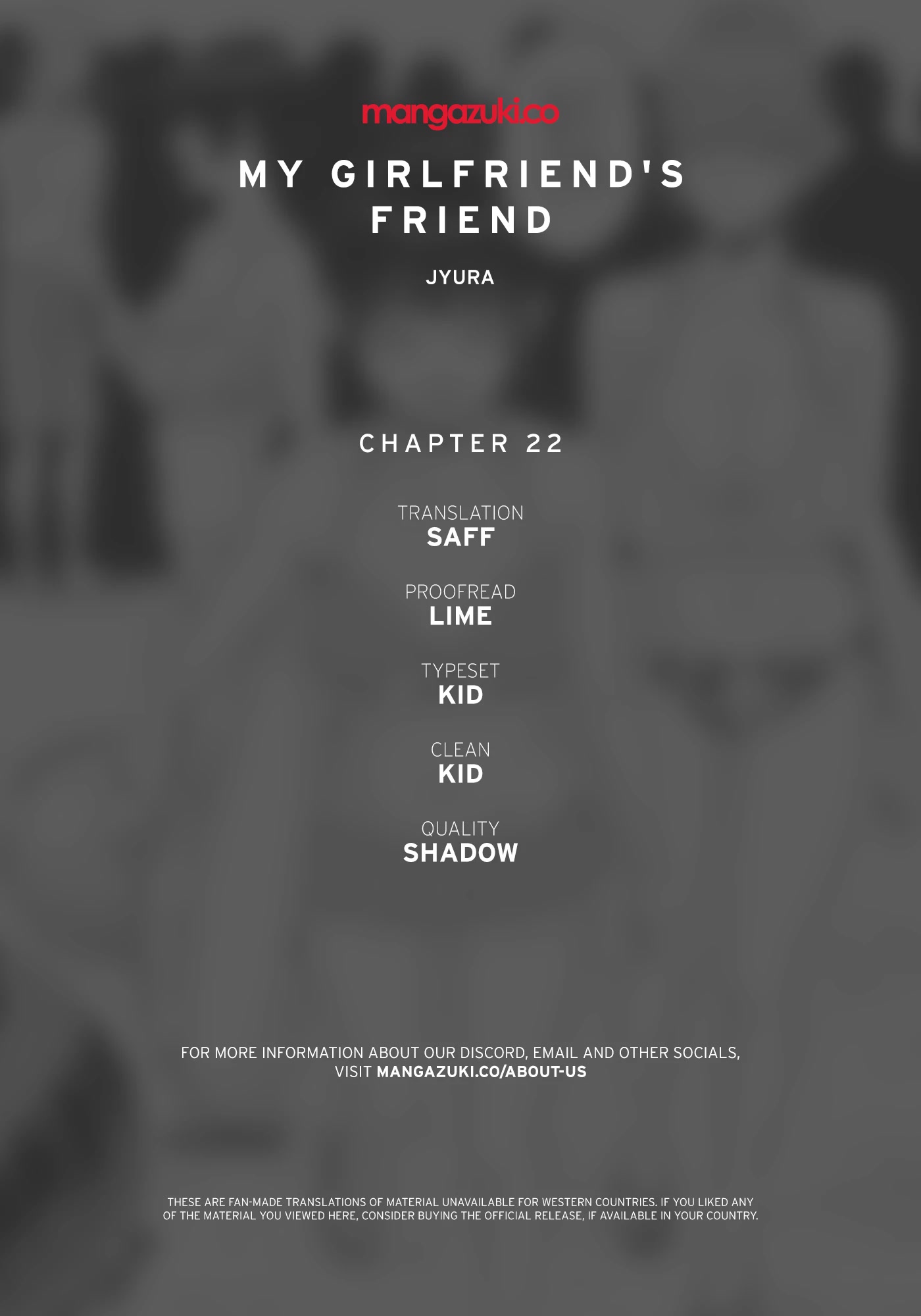 My Girlfriend’s Friend Chapter 22 - Page 1